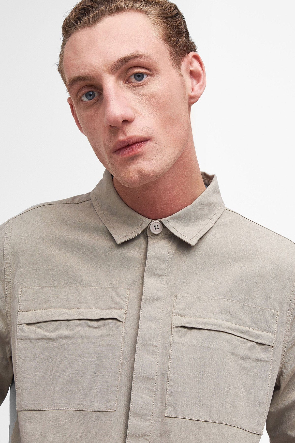 Castlebay Overshirt - Concrete - Image 4