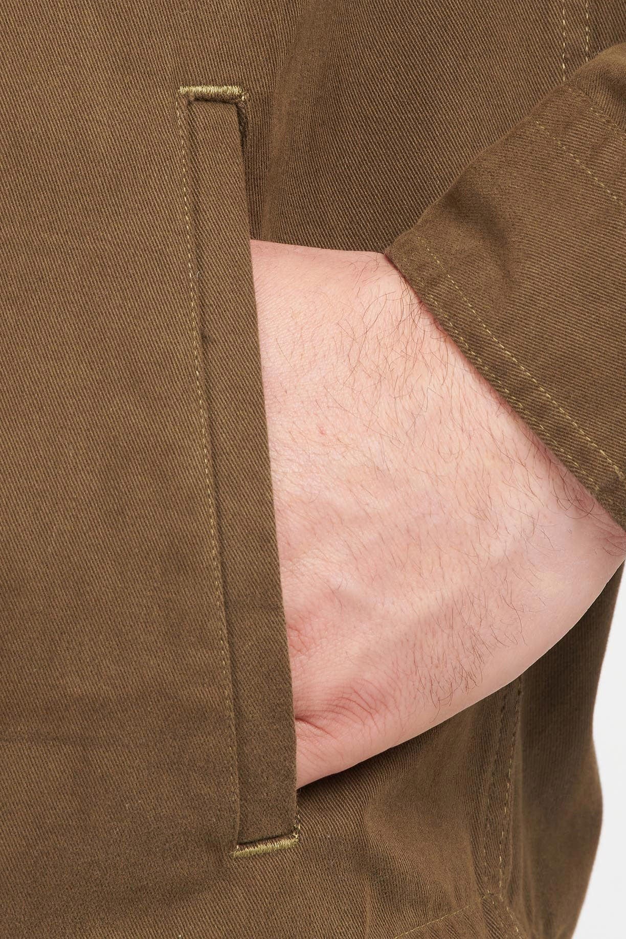 Catbell Overshirt - Dark Olive - Image 6