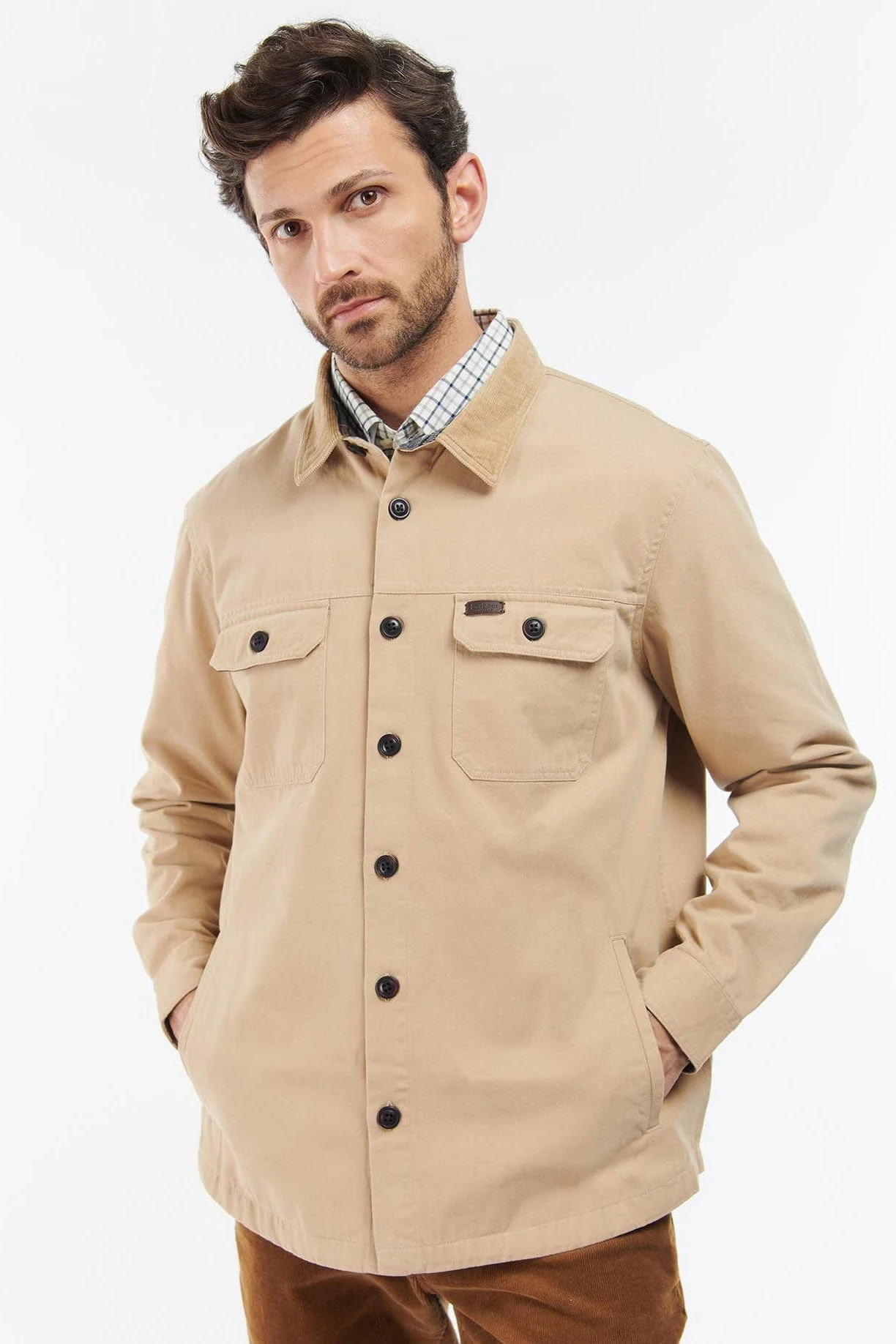 Catbell Overshirt - Light Stone - Image 2