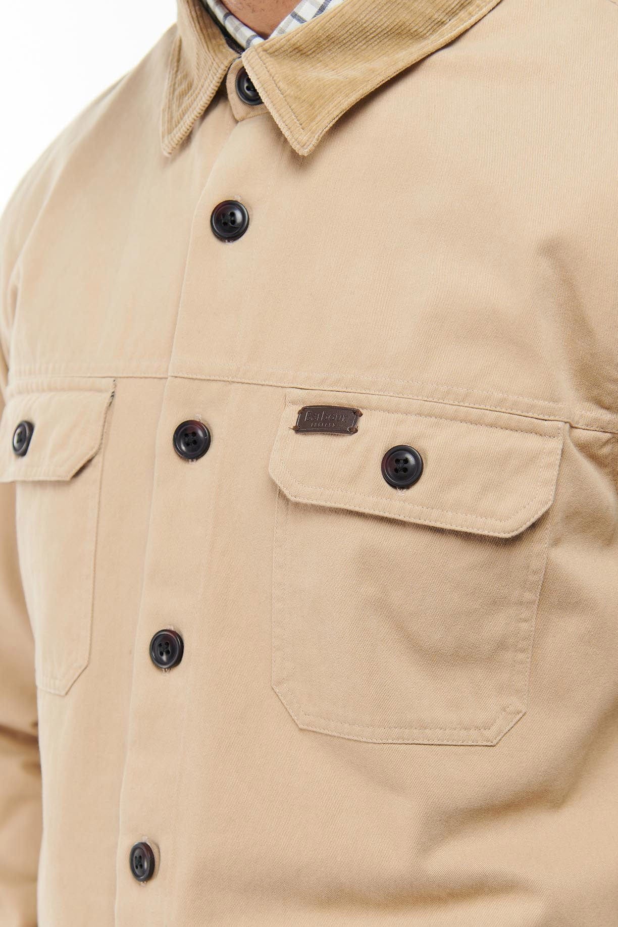 Catbell Overshirt - Light Stone - Image 5