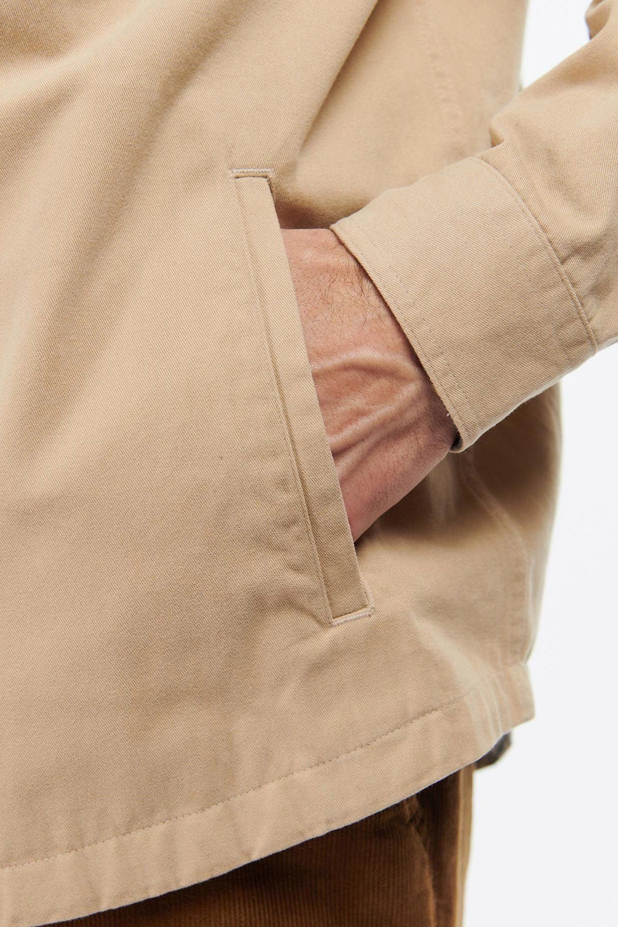 Catbell Overshirt - Light Stone - Image 6