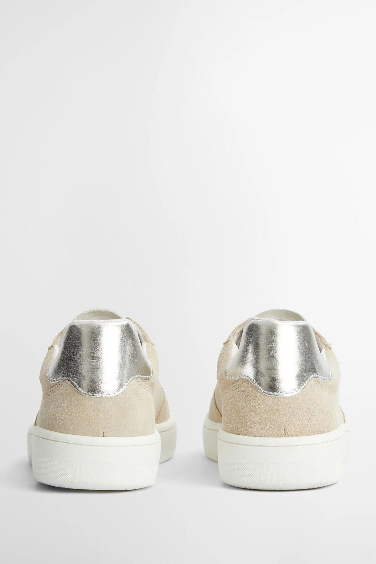 Celeste Trainers - Beige/Silver - Image 3