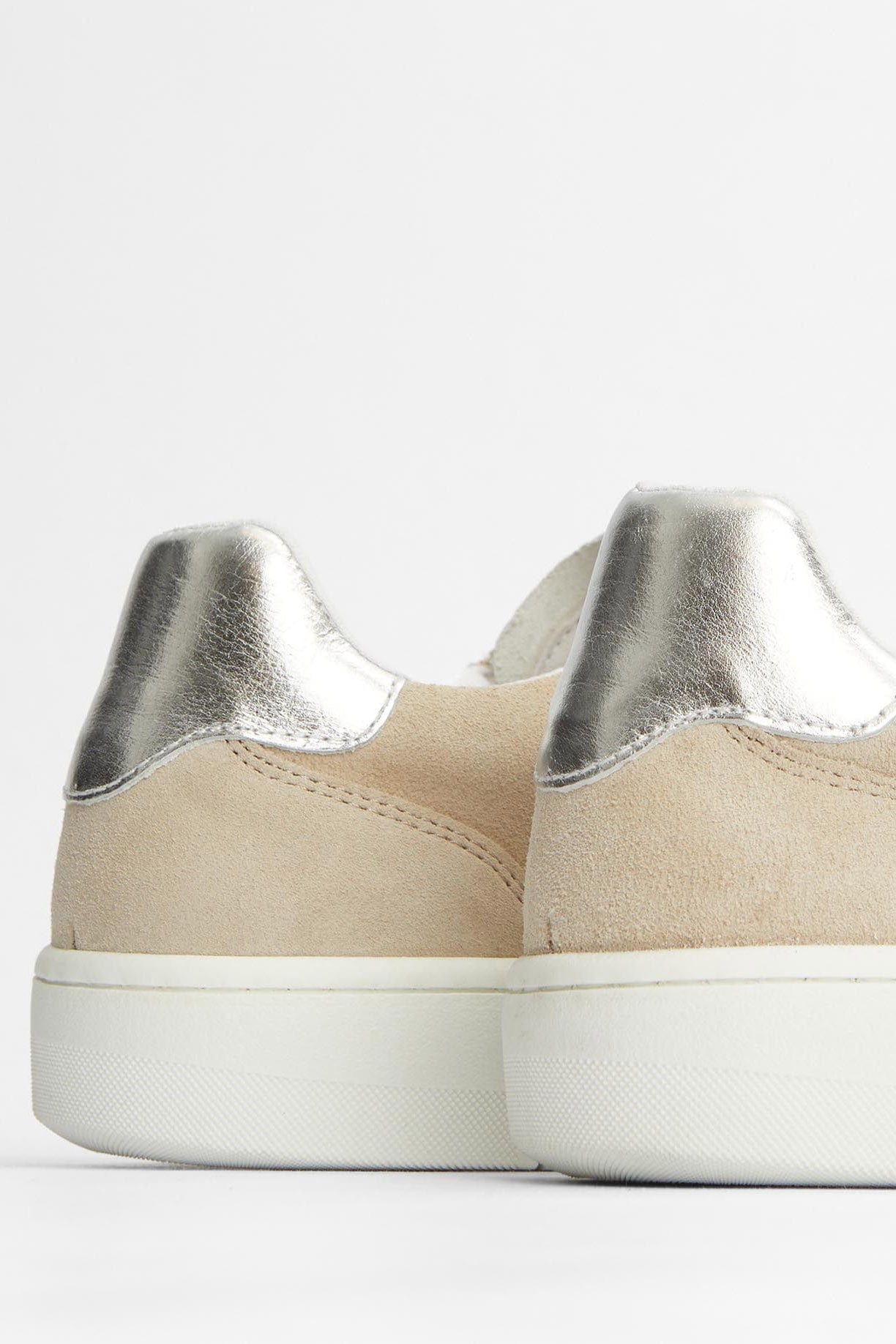 Celeste Trainers - Beige/Silver - Image 4