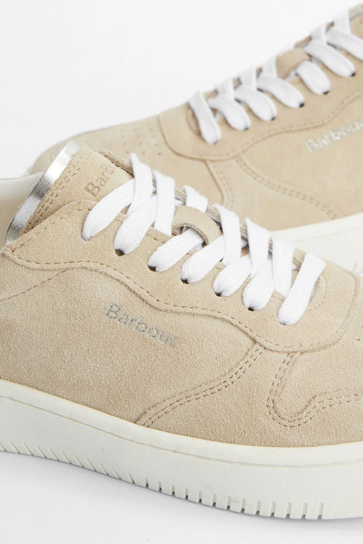 Celeste Trainers - Beige/Silver - Image 5