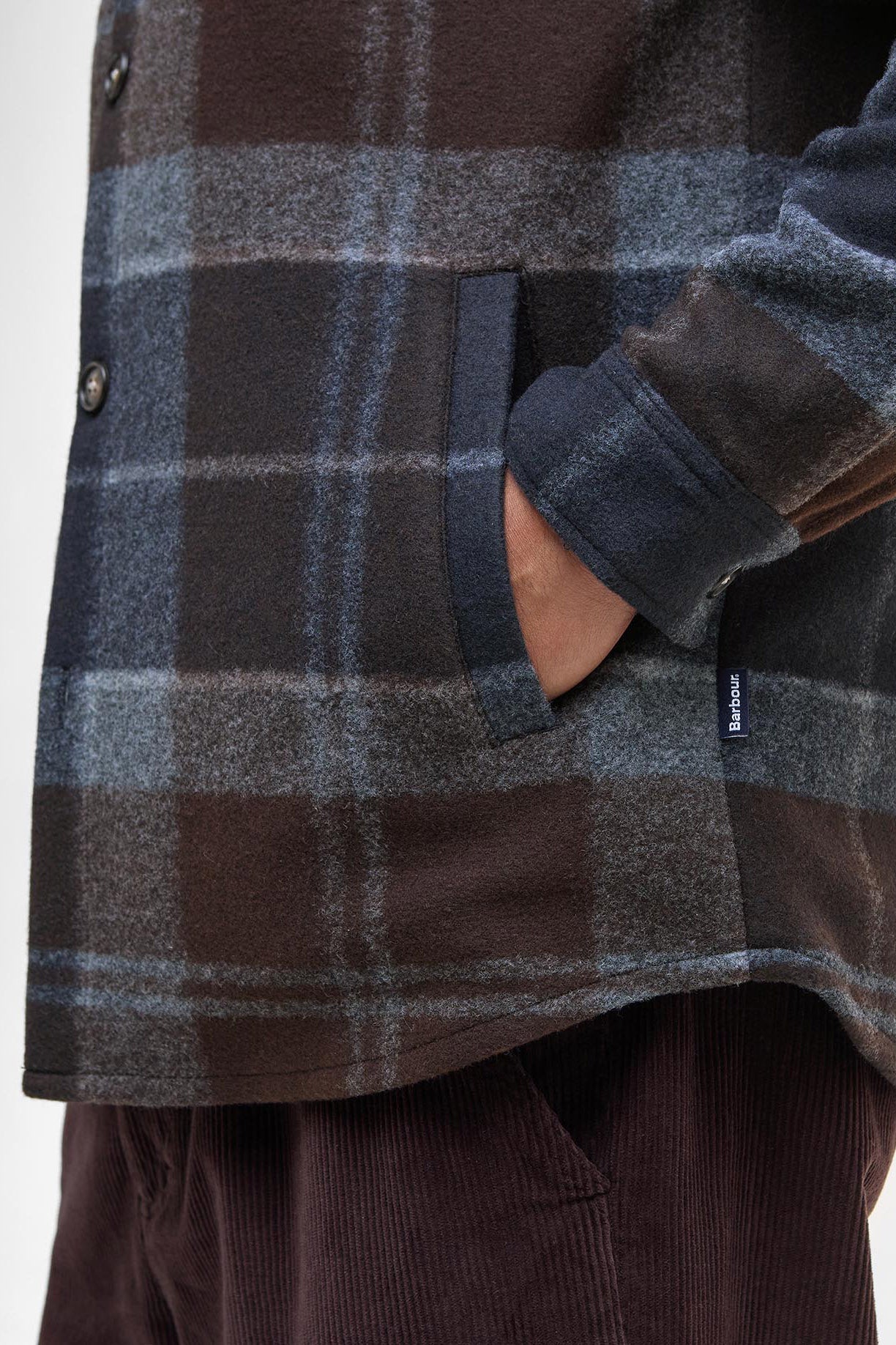 Chapter Check Overshirt - Midnight Oak Tartan - Image 6