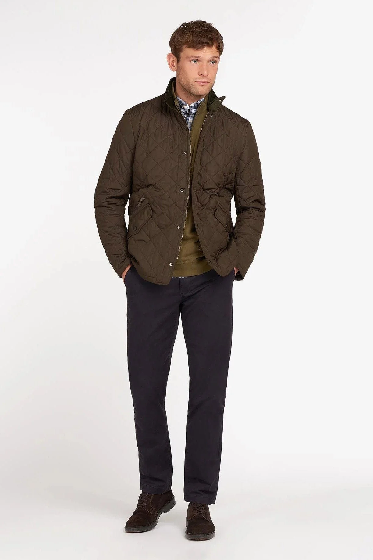 Chelsea Sportsquilt Jacket - Olive - Image 6