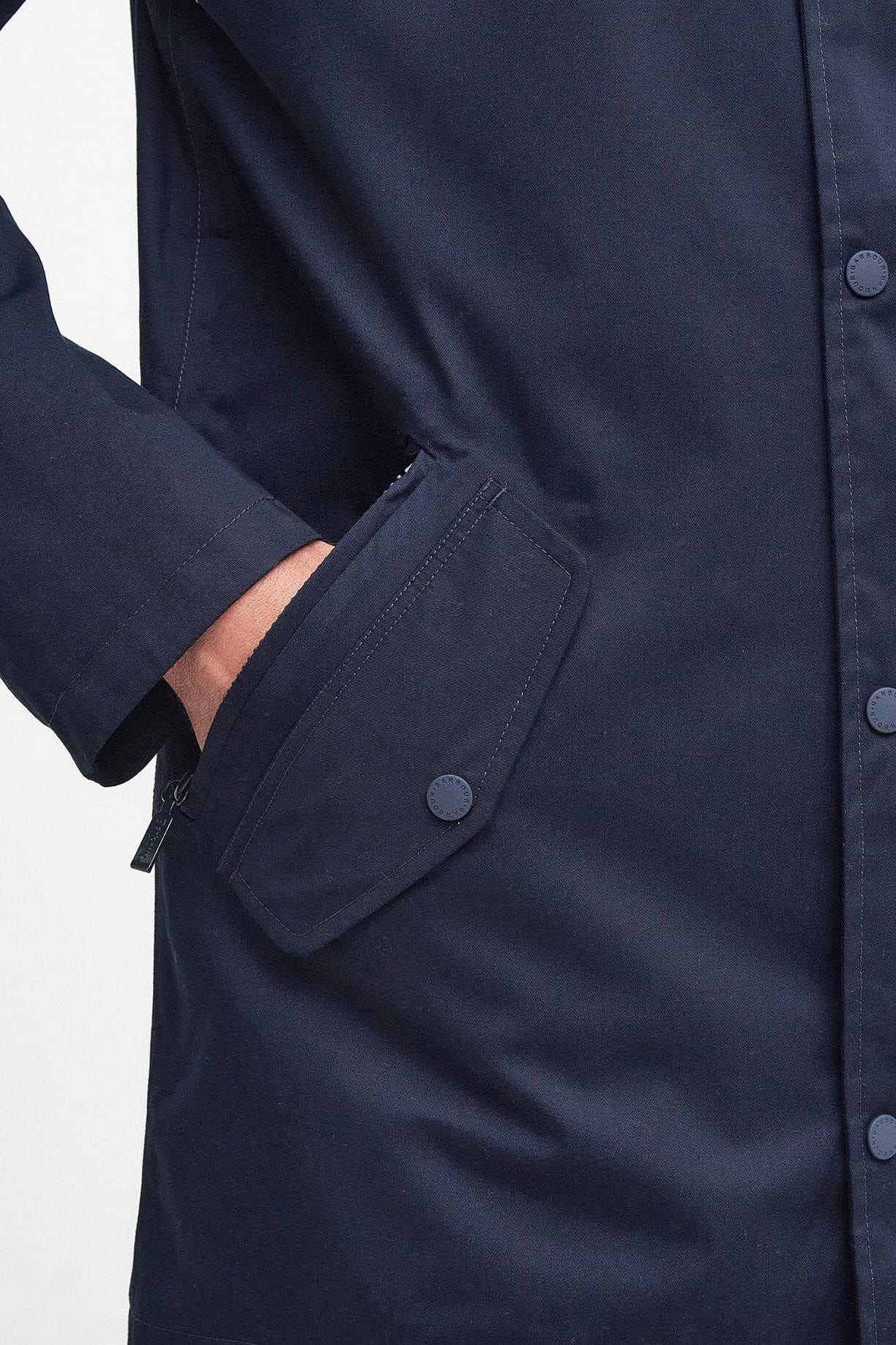 City Chelsea Waterproof Jacket - Navy - Image 4