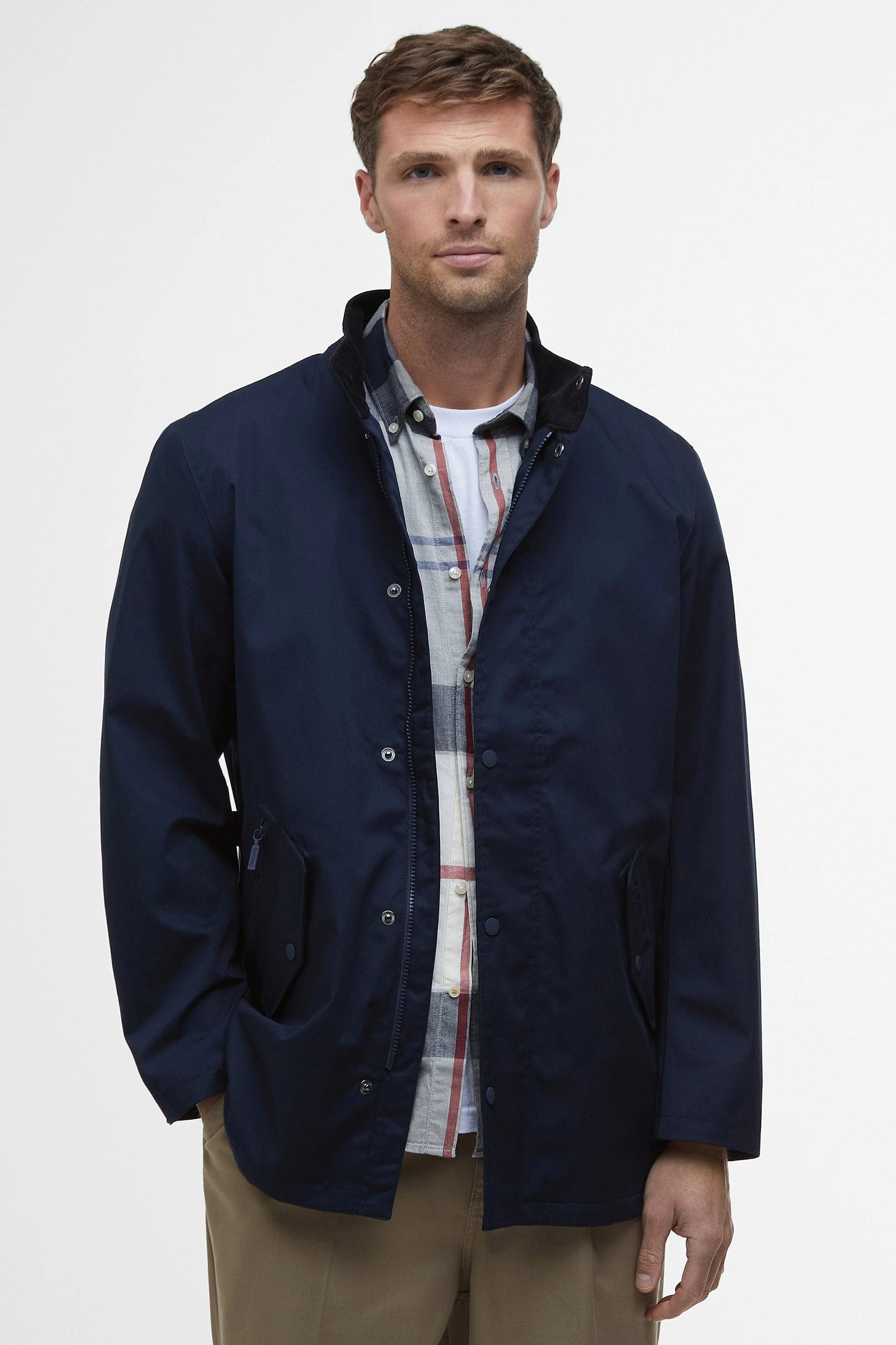 City Chelsea Waterproof Jacket - Navy/Bleached Pine - Image 2