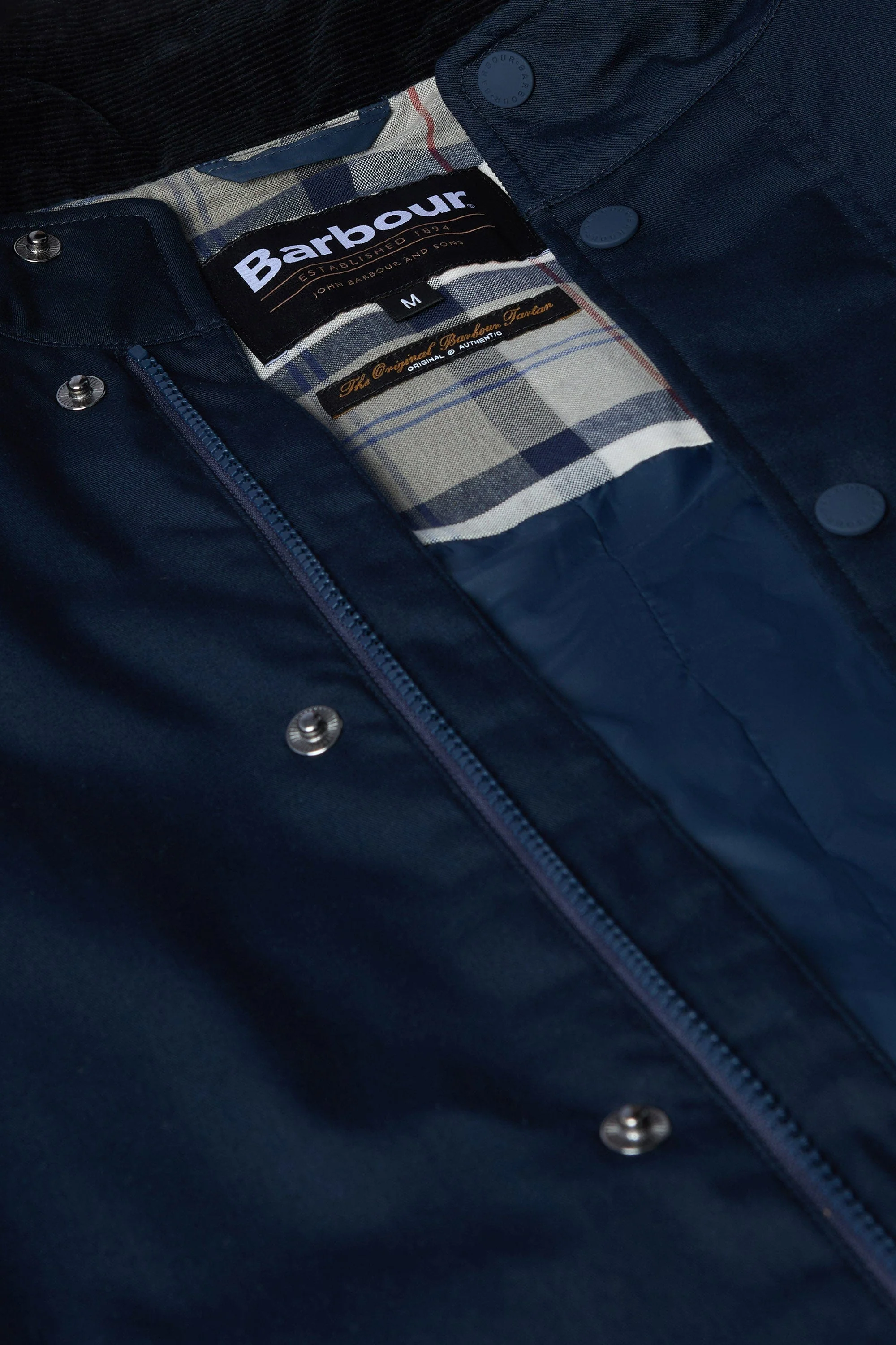 City Chelsea Waterproof Jacket - Navy/Bleached Pine - Image 7