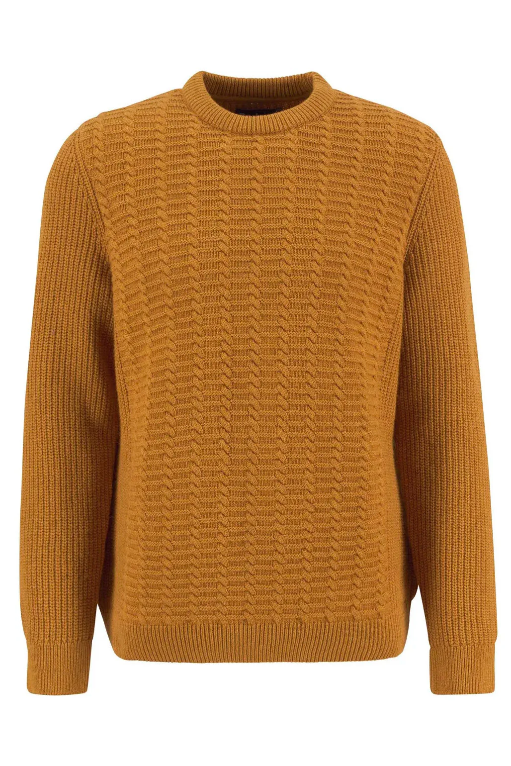 Cleveland Crew Neck Jumper - Copper