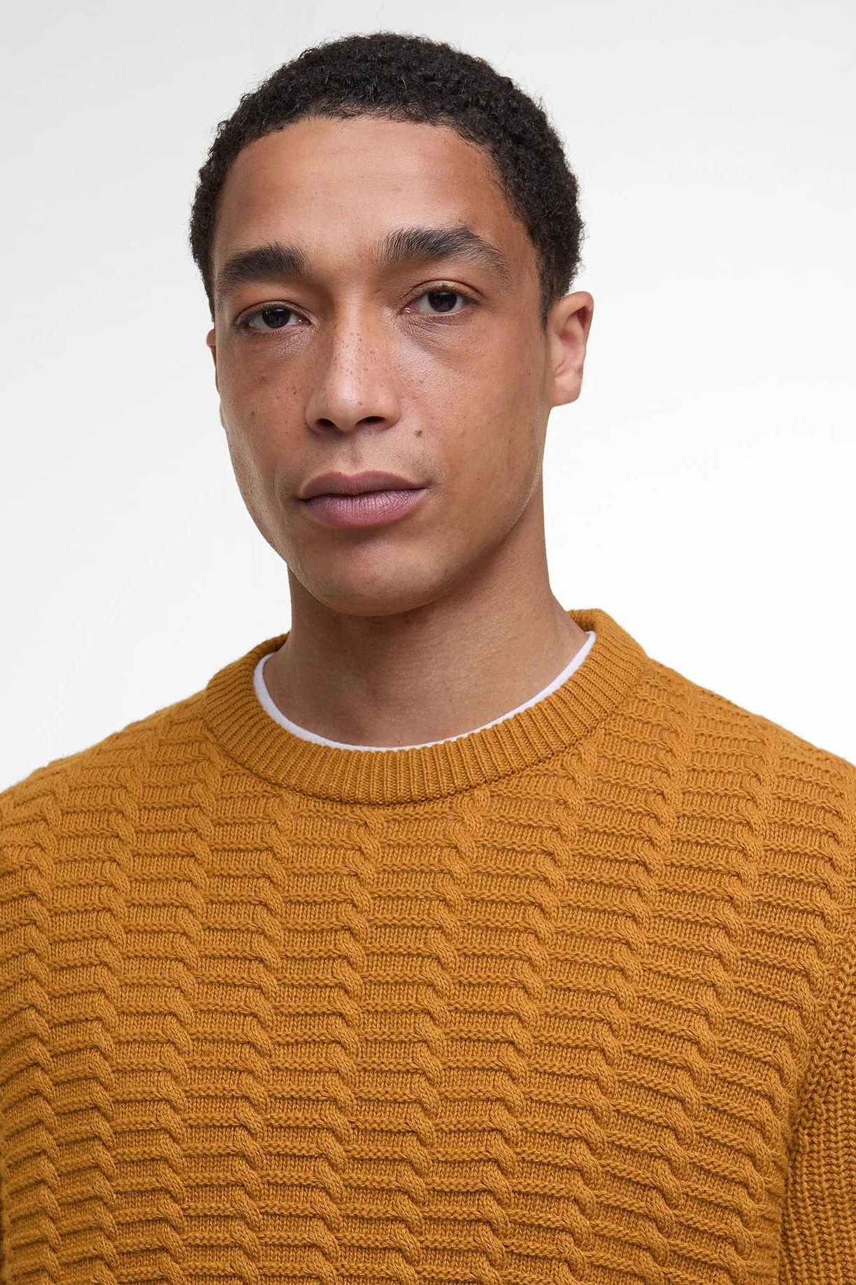 Cleveland Crew Neck Jumper - Copper - Image 4