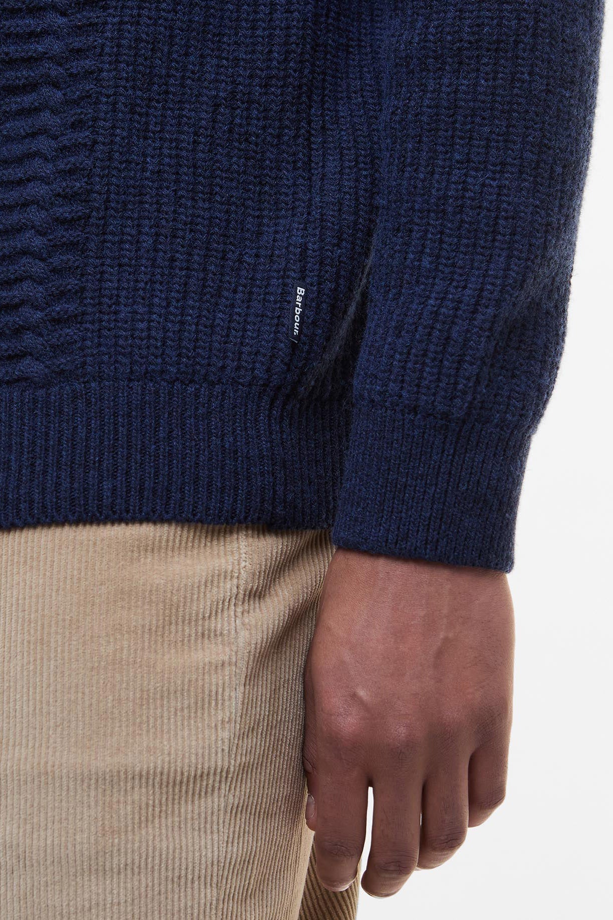Cleveland Crew Neck Jumper - Navy - Image 5