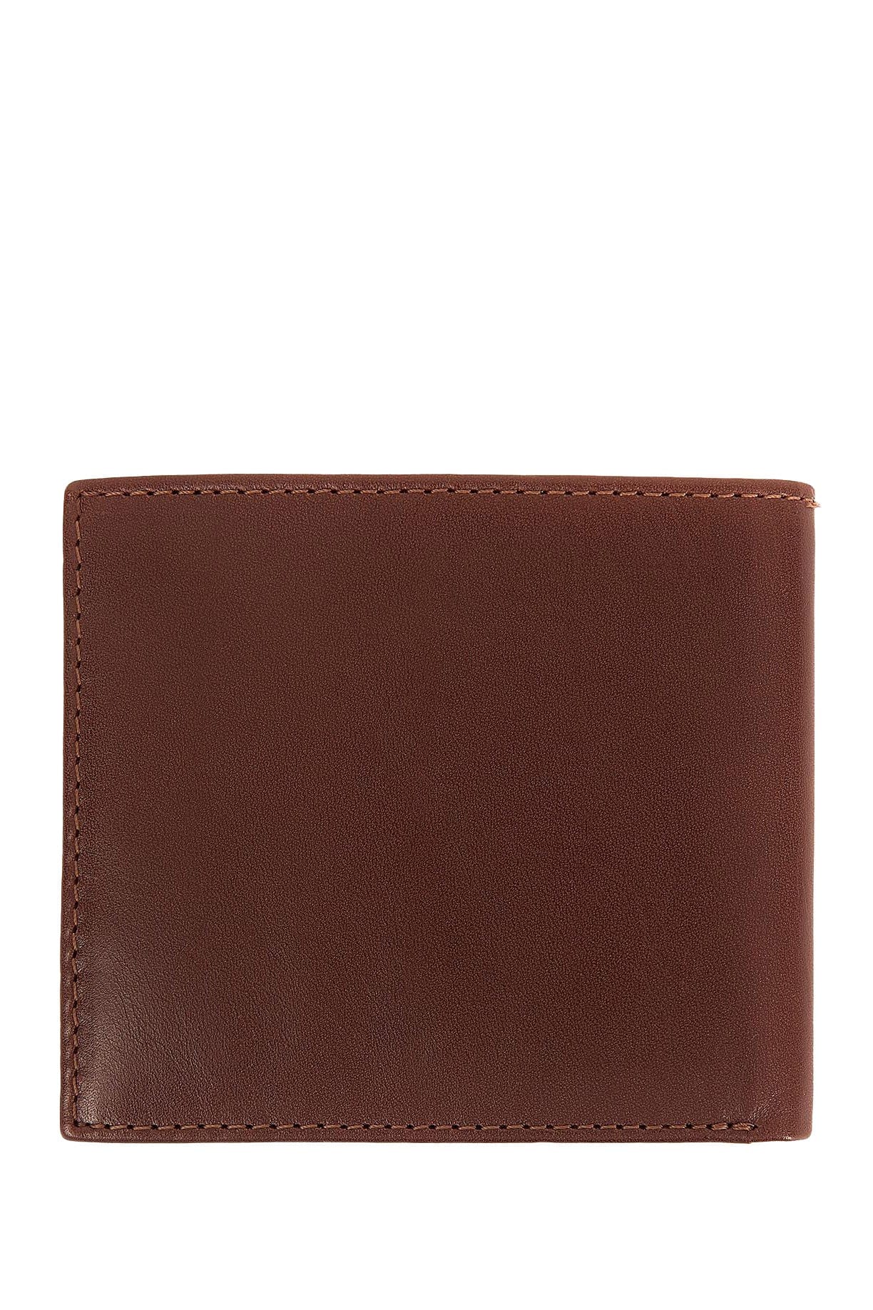 Colwell Leather Billfold Wallet - Brown/Classic Tartan - Image 2