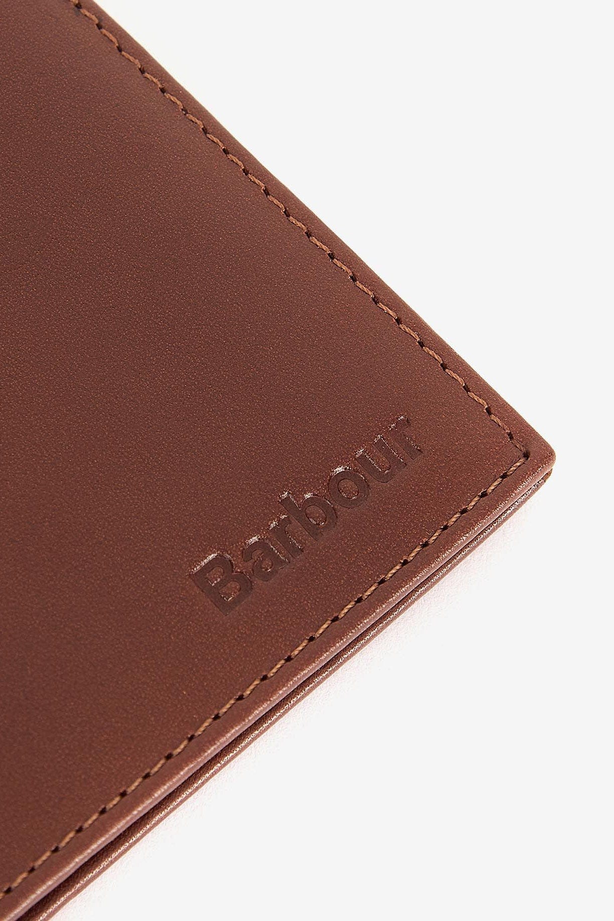 Colwell Leather Billfold Wallet - Brown/Classic Tartan - Image 5