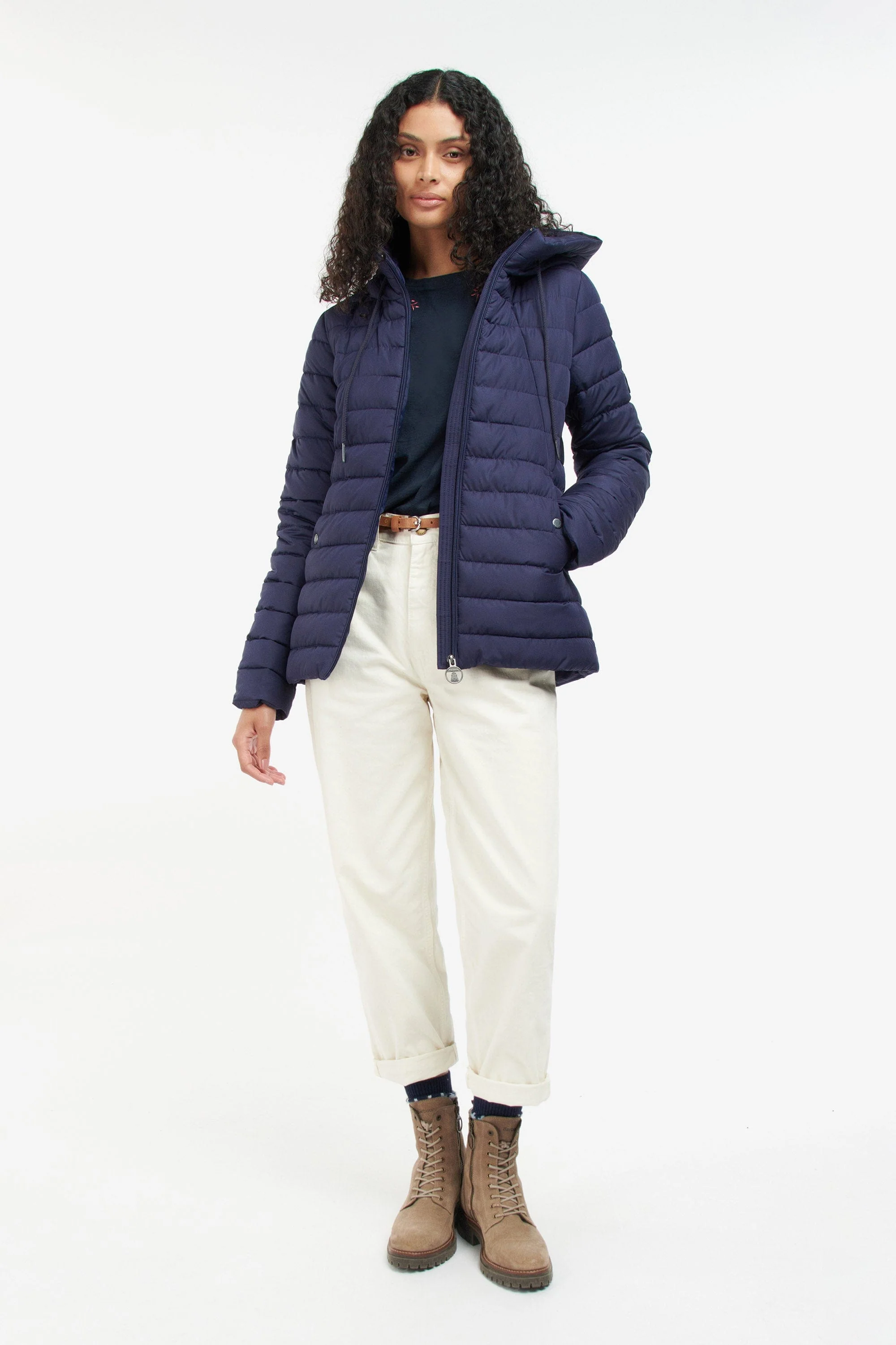 Coraline Quilted Jacket - Eternal Ink - Image 3