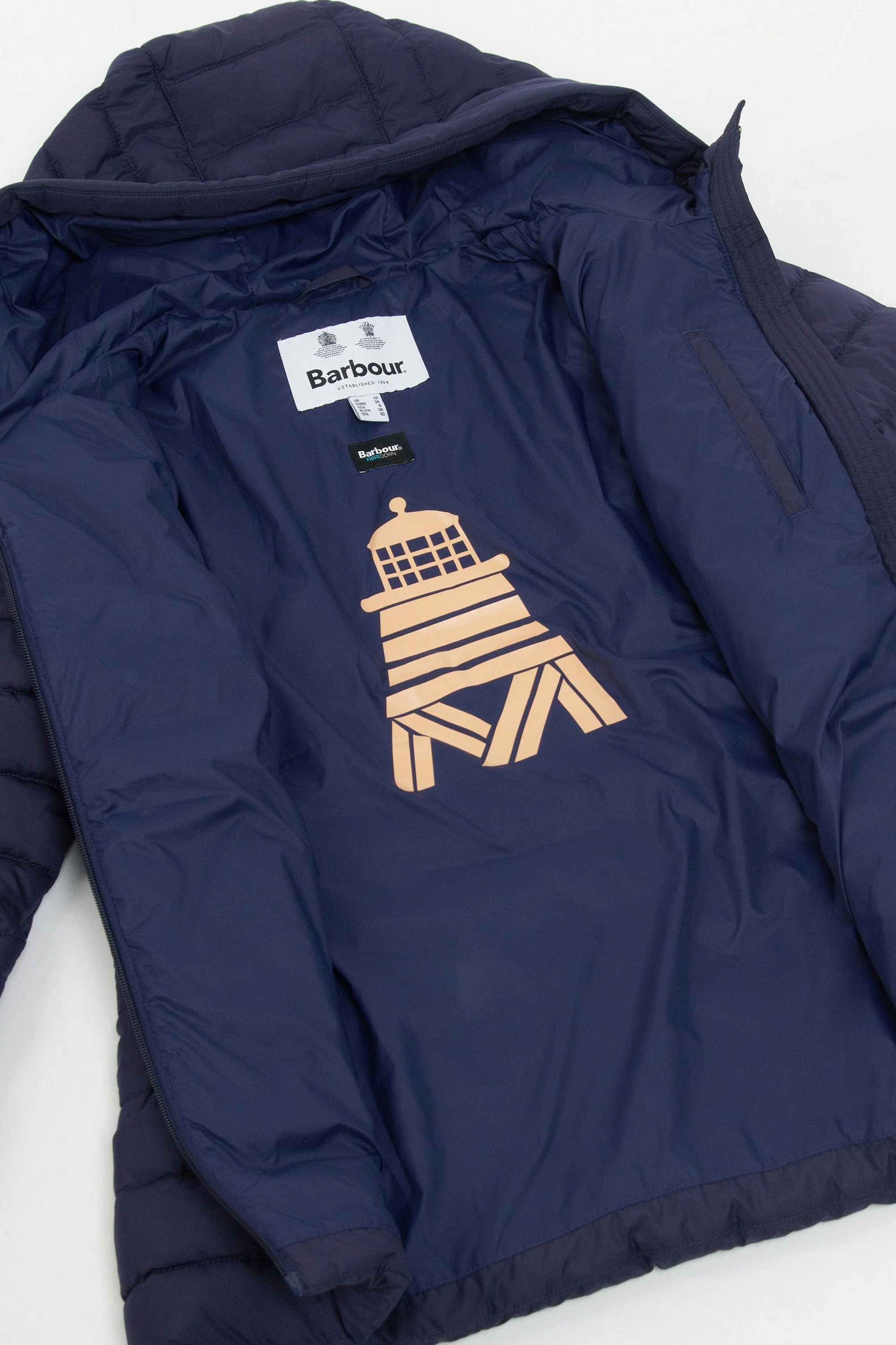 Coraline Quilted Jacket - Eternal Ink - Image 7