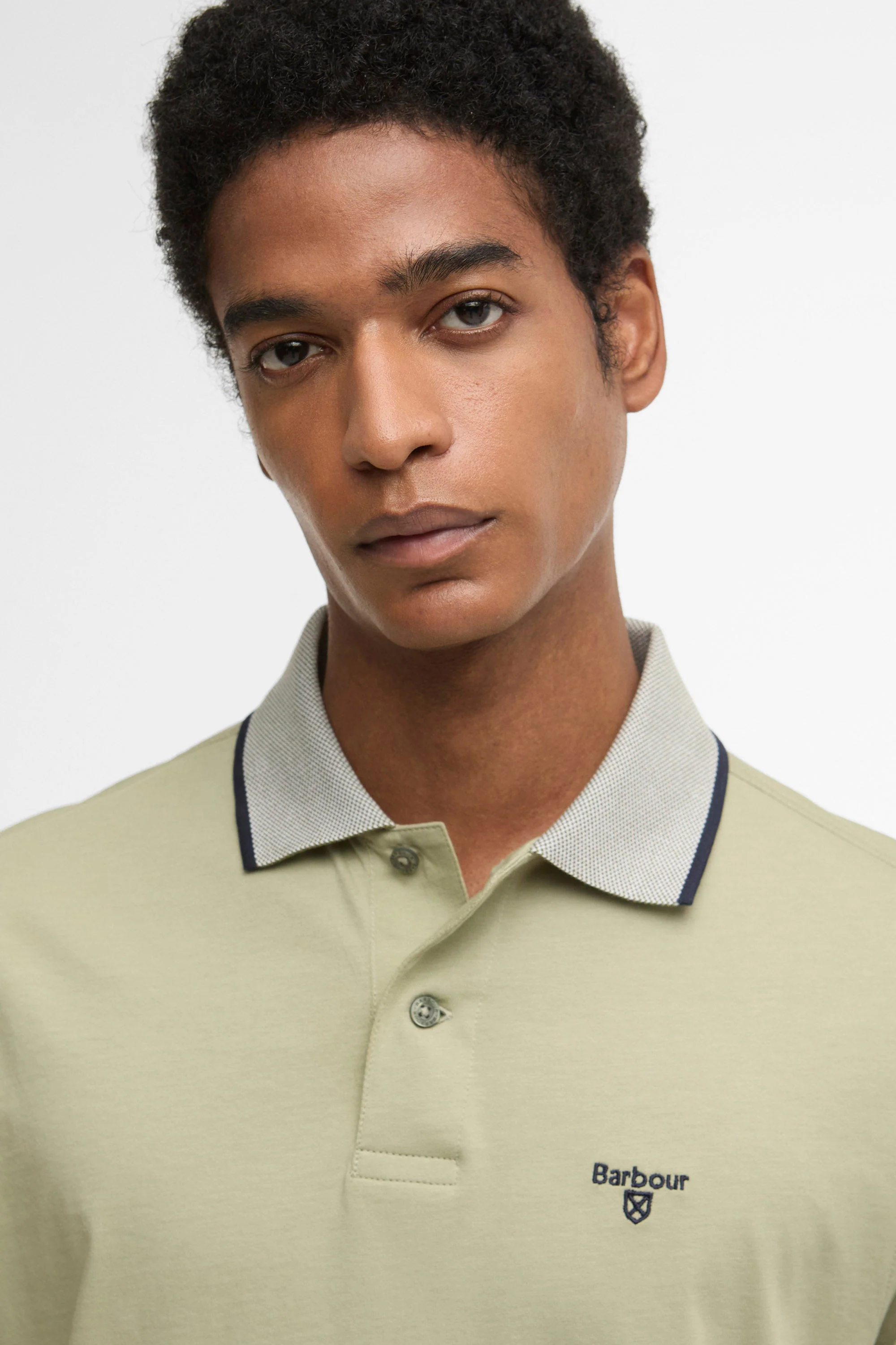 Cornsay Polo - Sea Green - Image 5