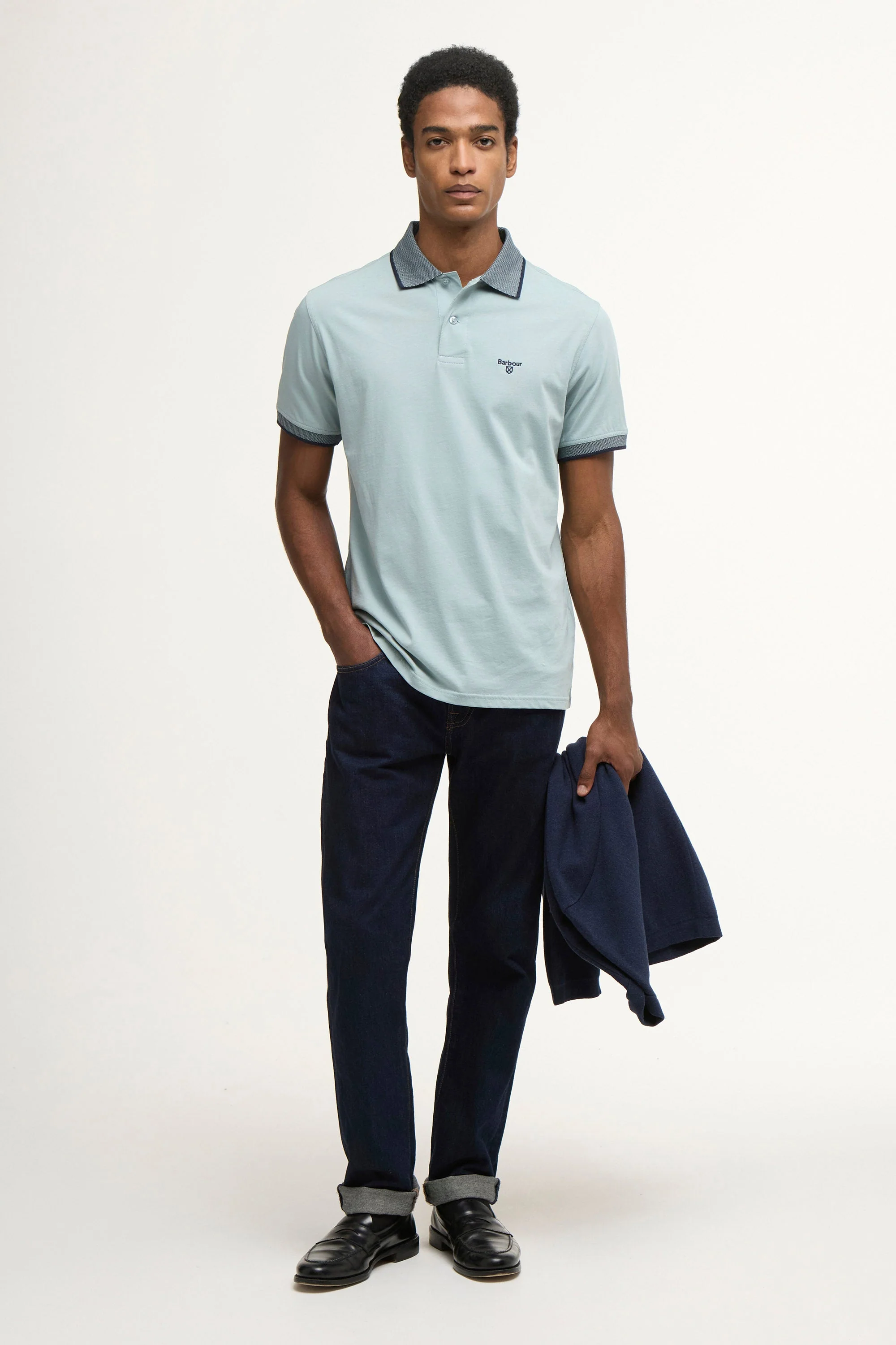 Cornsay Polo - Slate - Image 5