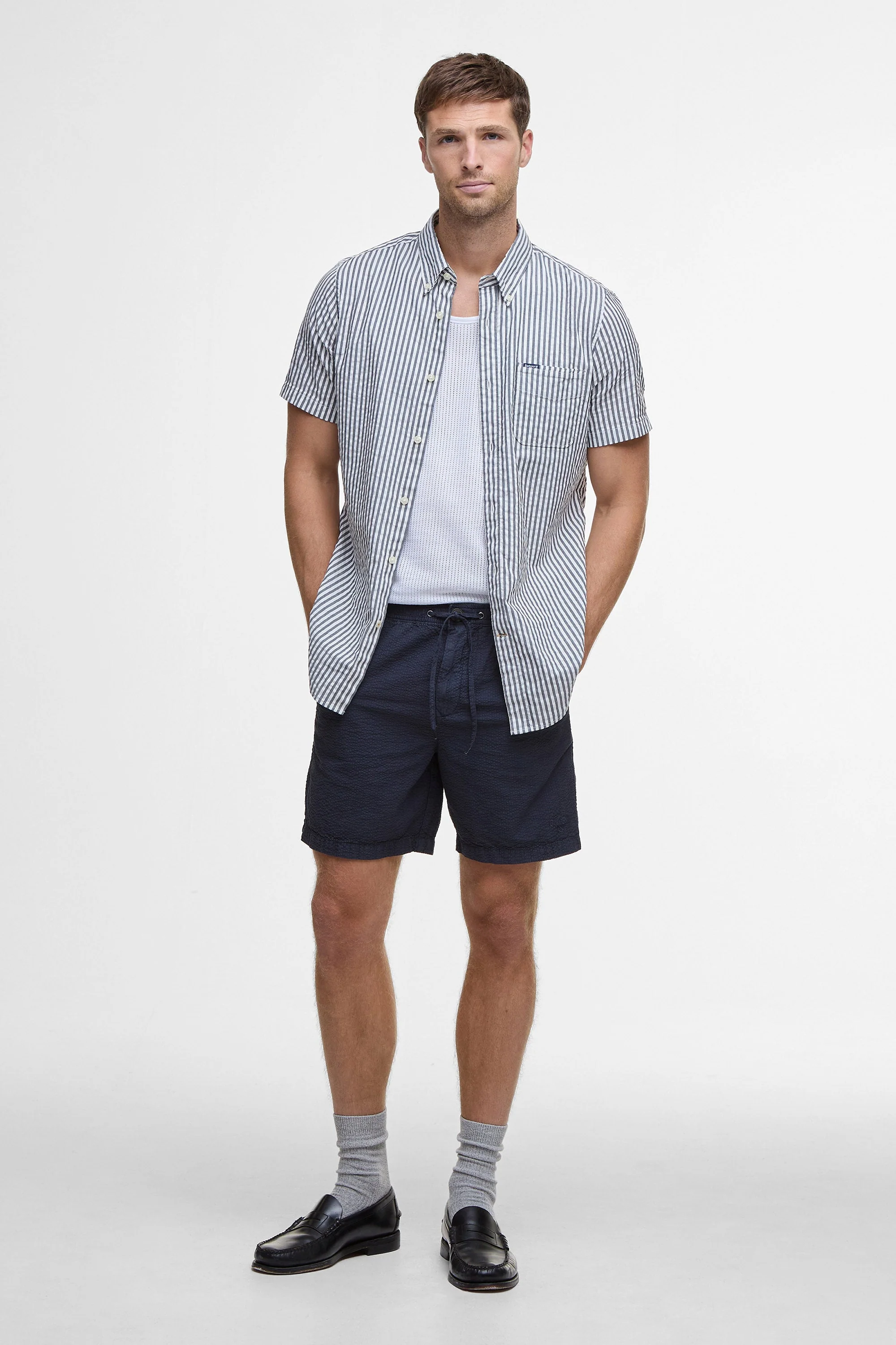 Cresswell Shirt - Navy - Image 4