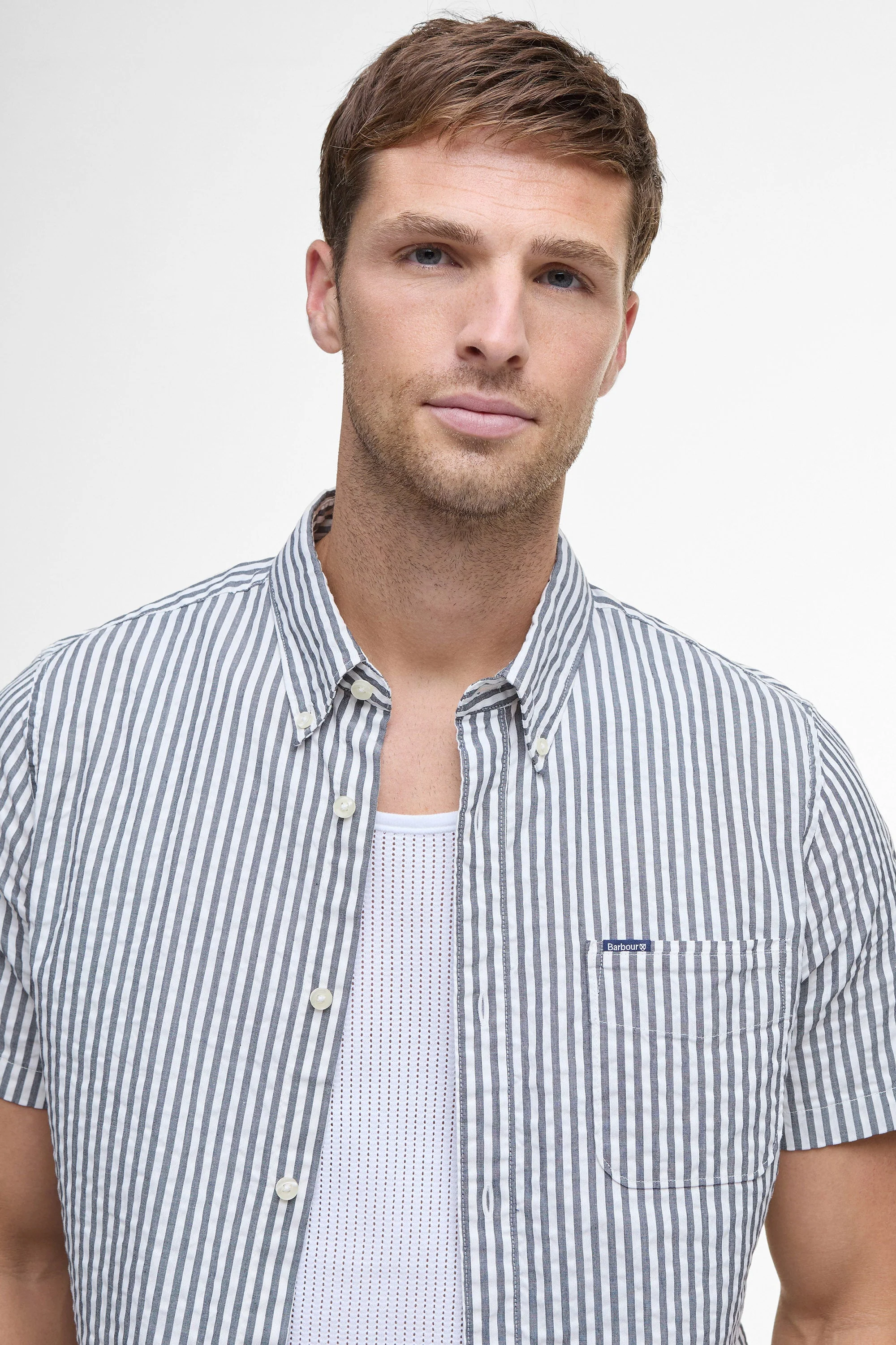 Cresswell Shirt - Navy - Image 6