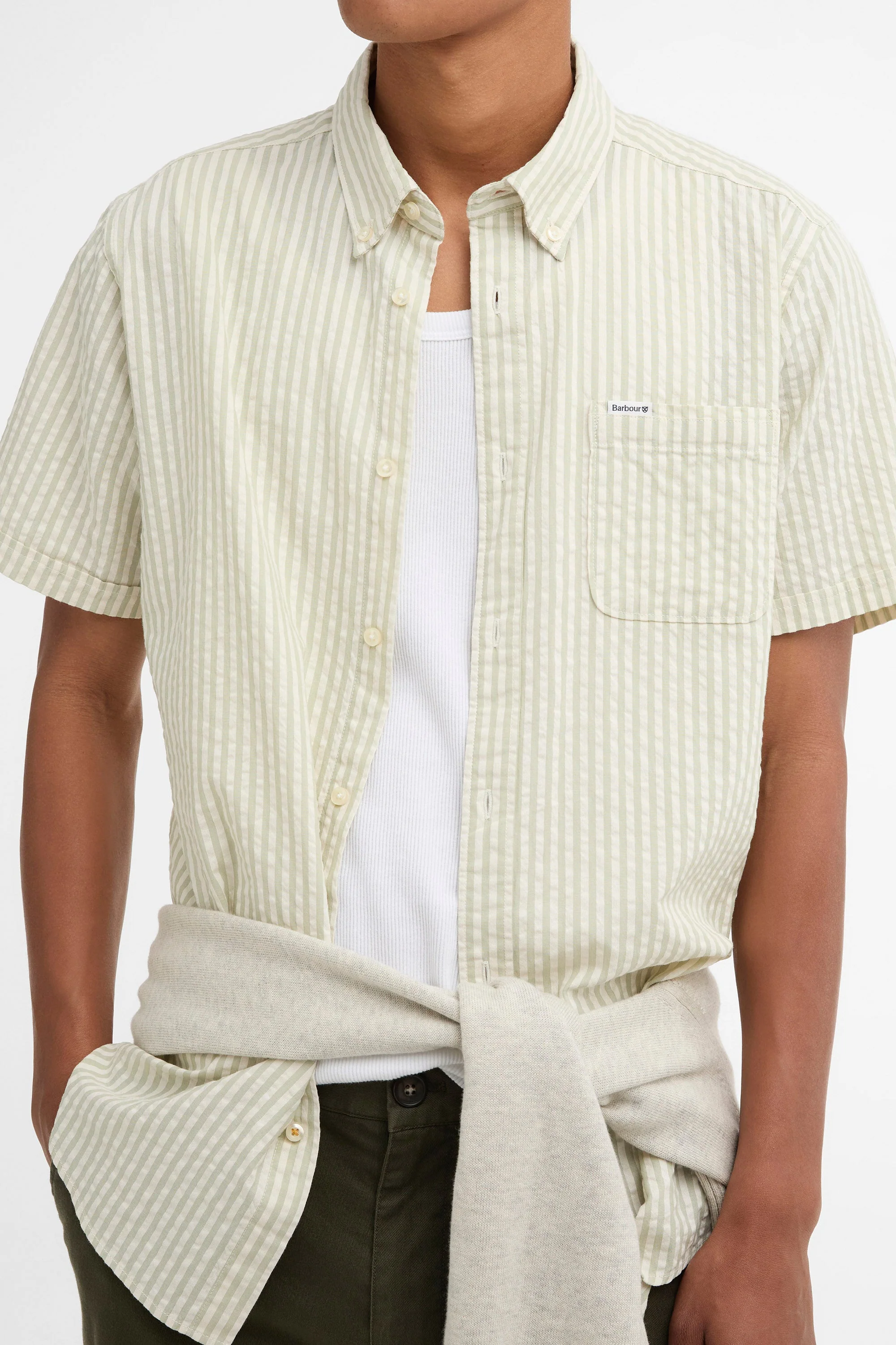 Cresswell Shirt - Sea Green - Image 3