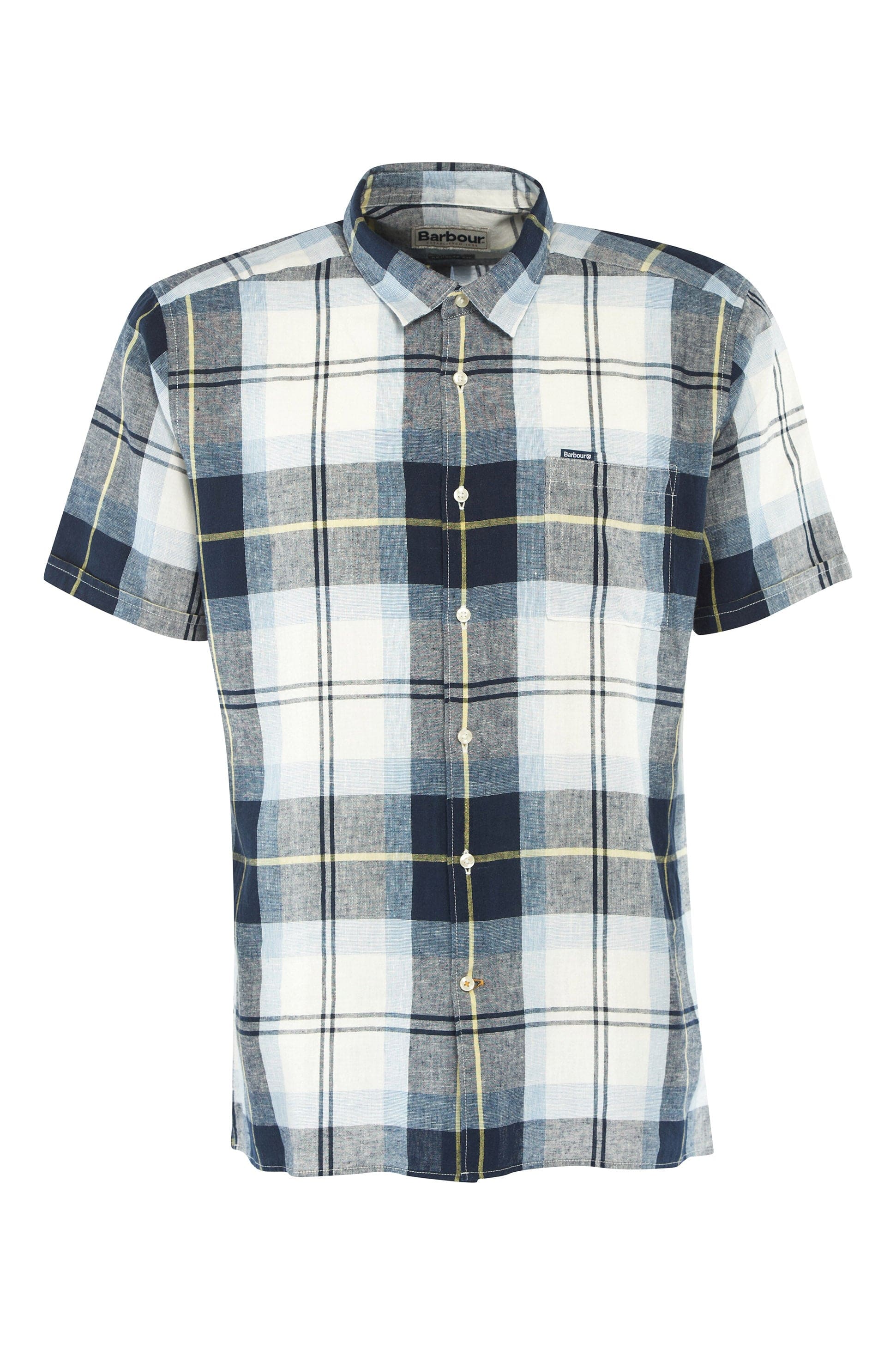 Croft Short Sleeve Summer Shirt - Skye Tartan