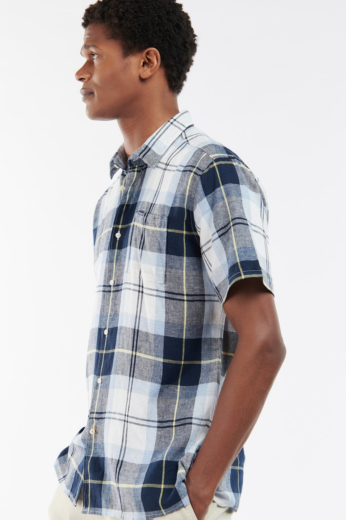 Croft Short Sleeve Summer Shirt - Skye Tartan - Image 2