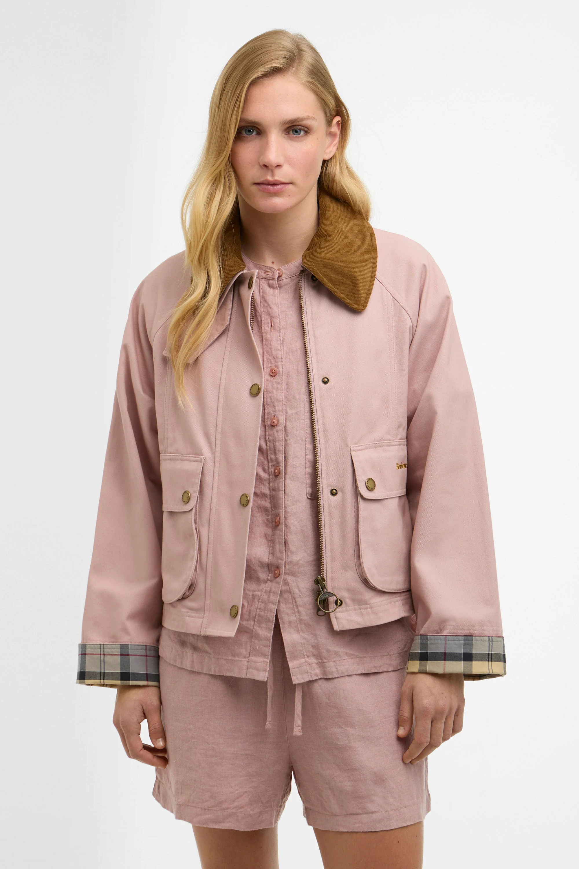 Cropped Beadnell Jacket - Gardenia/Dress/Beige - Image 2