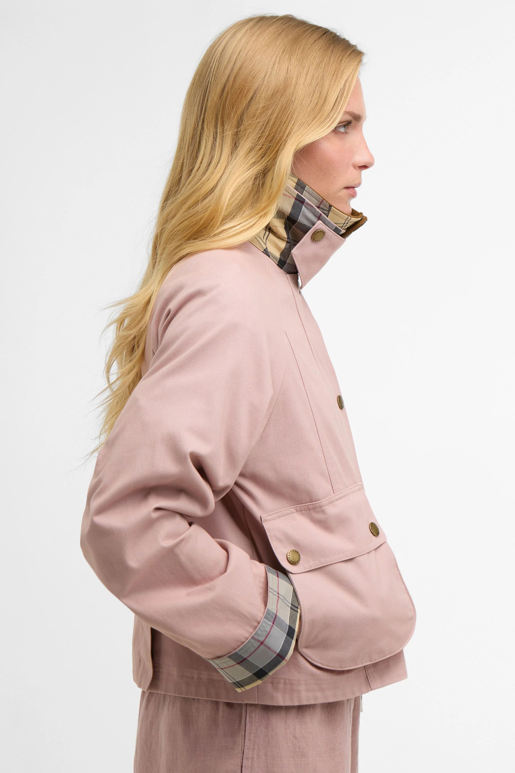Cropped Beadnell Jacket - Gardenia/Dress/Beige - Image 6
