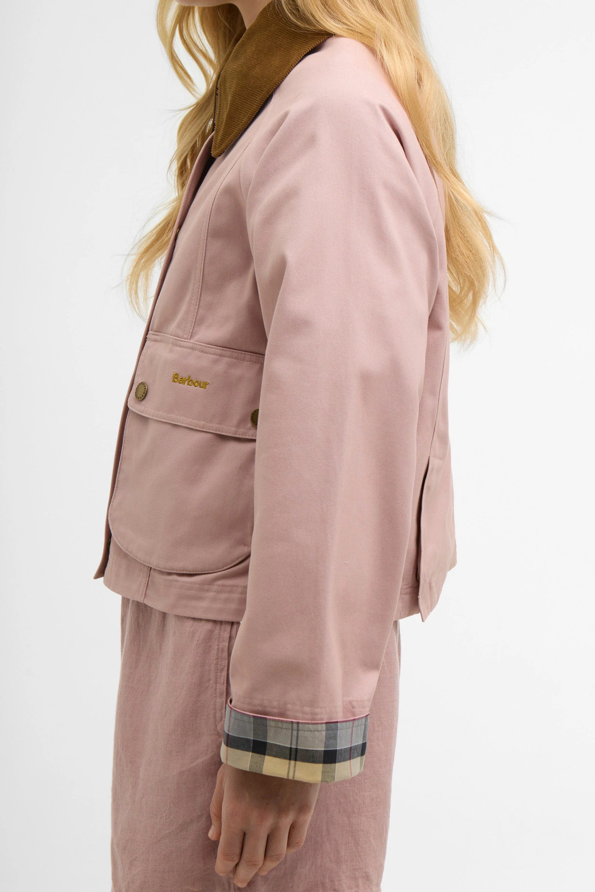 Cropped Beadnell Jacket - Gardenia/Dress/Beige - Image 7