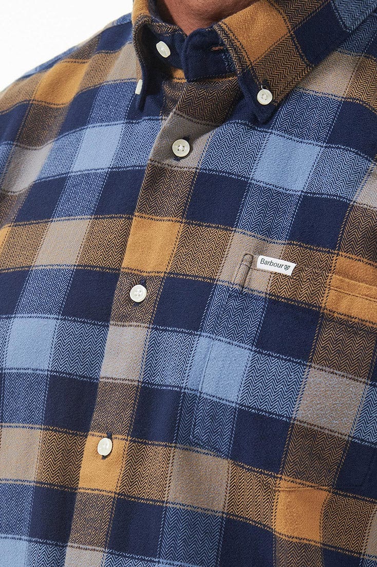 Damfield Regular Fit Shirt - Navy - Image 4