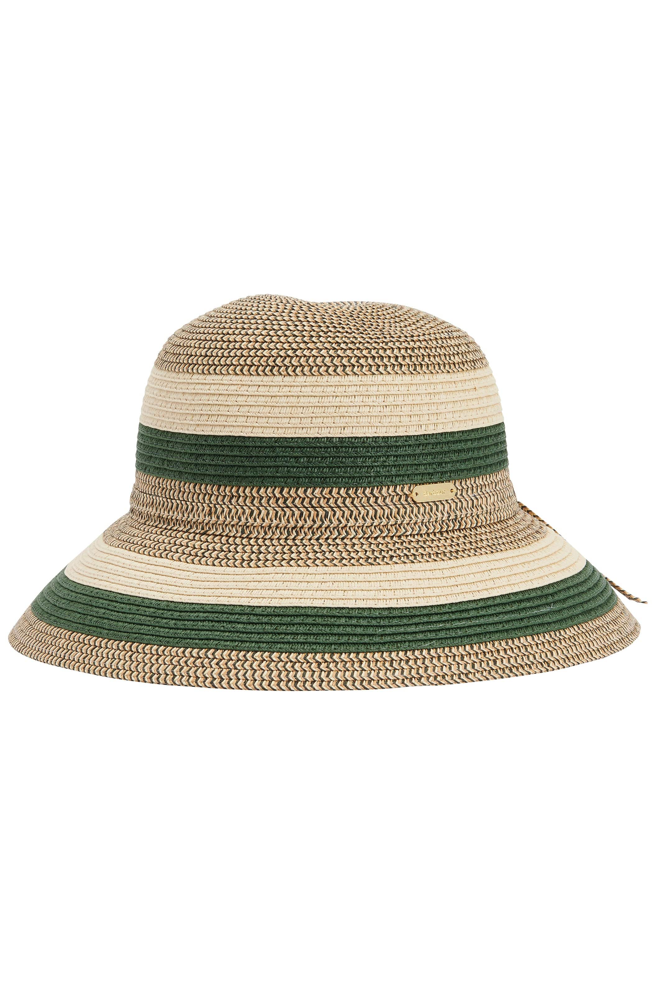 Daphne Hat - Olive/Sand