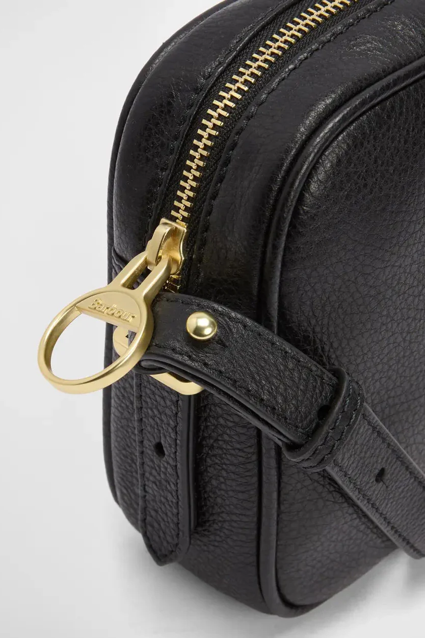 Daphne Leather Bag - Black - Image 10