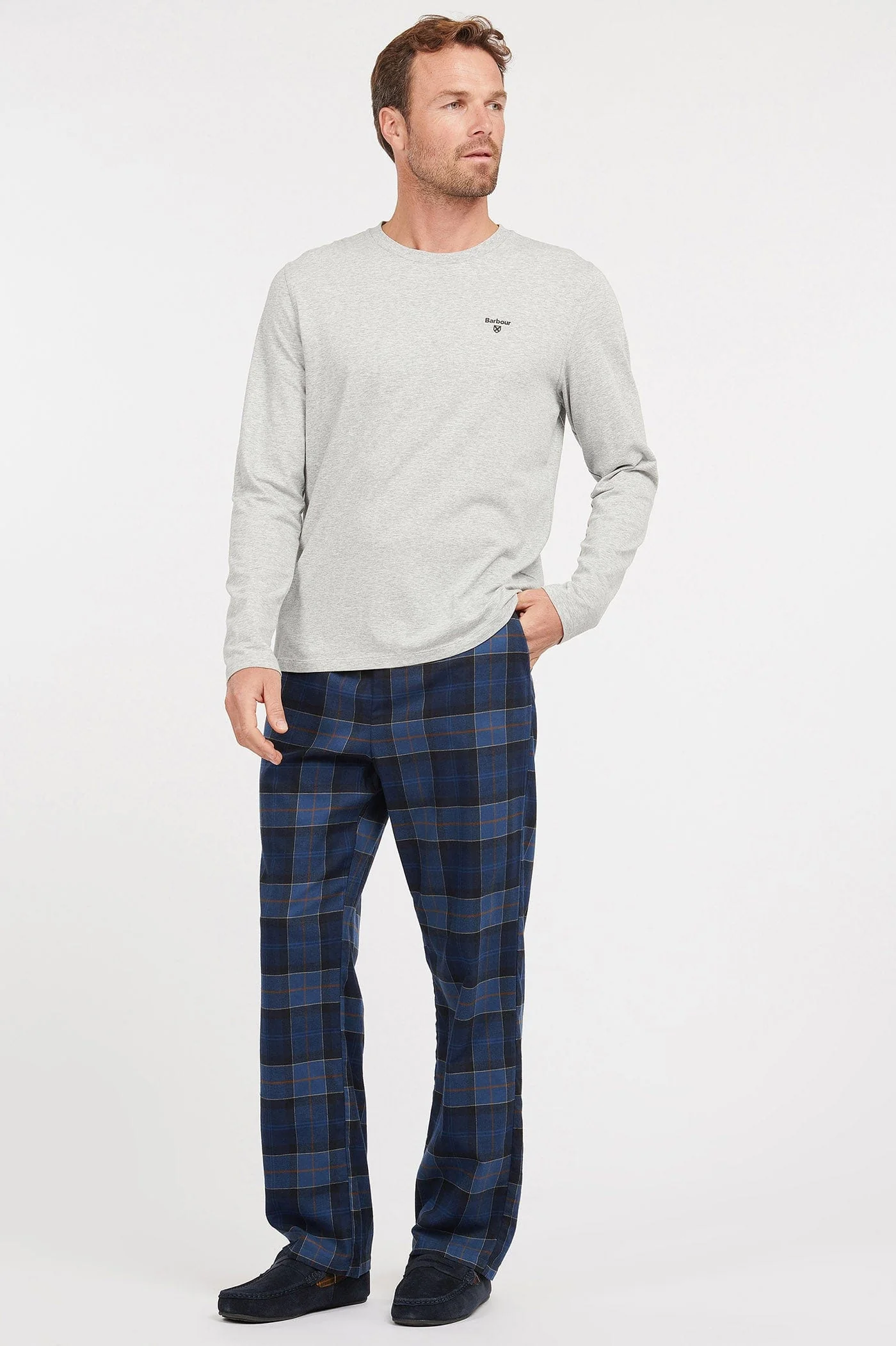 Doug Pyjama Set - Midnight Tartan - Image 2