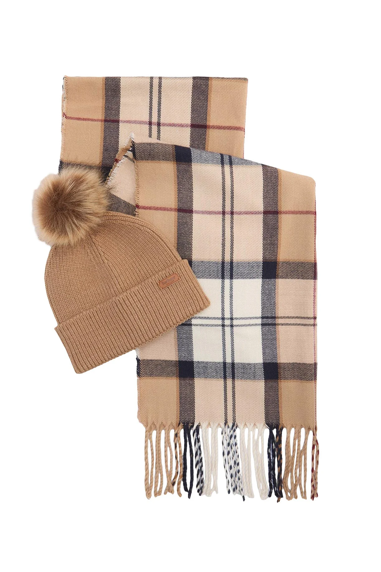 Dover Beanie & Hailes Scarf Gift Set - Hessian Tartan