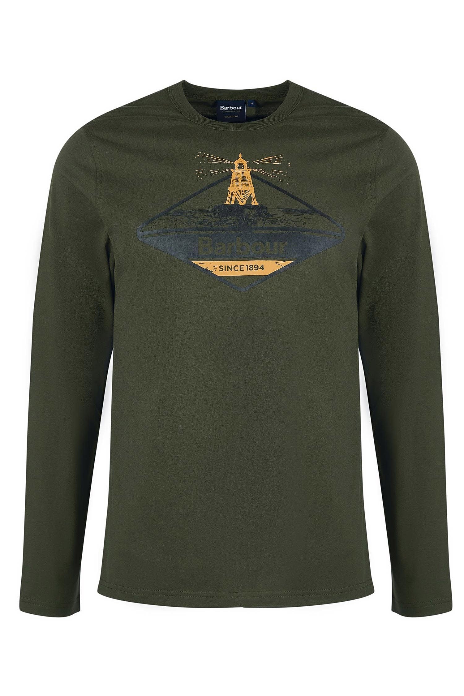 Dundraw Long Sleeve T-Shirt - Olive