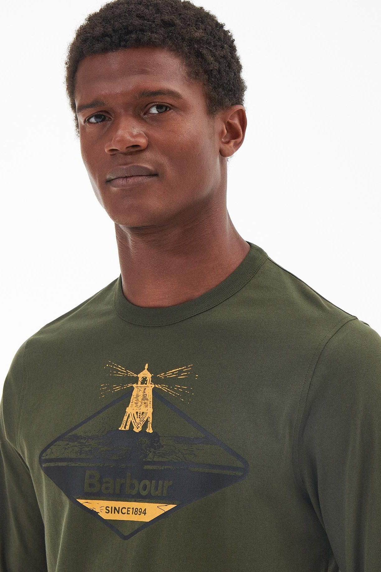 Dundraw Long Sleeve T-Shirt - Olive - Image 4