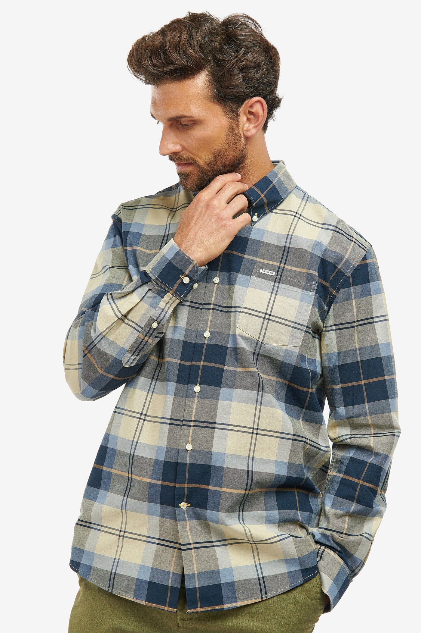 Eden Regular Fit Shirt - River Birch Tartan - Image 2