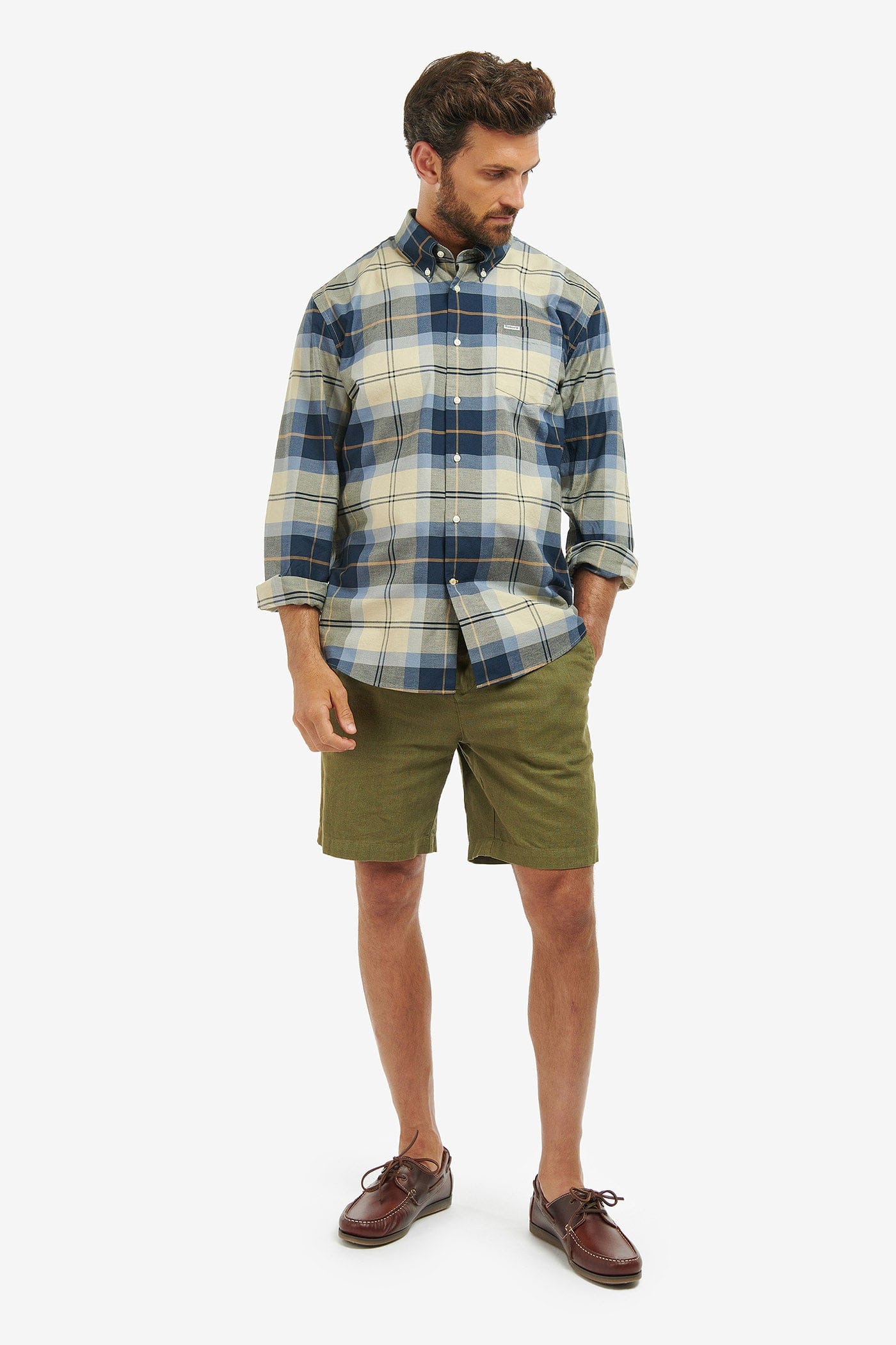 Eden Regular Fit Shirt - River Birch Tartan - Image 4