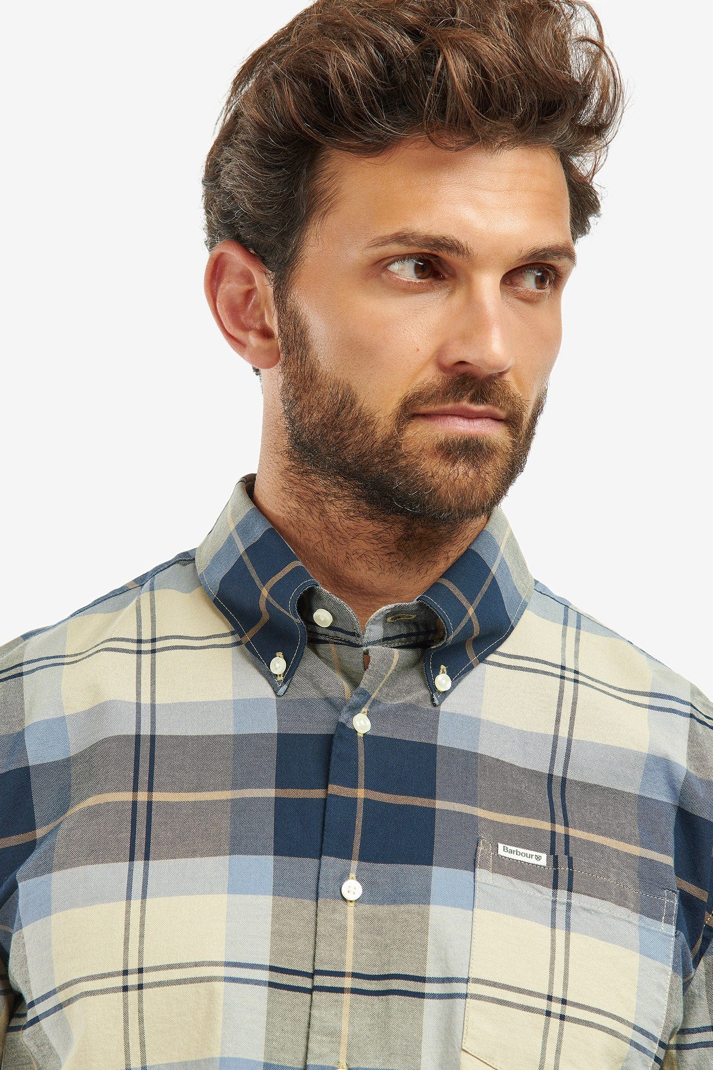 Eden Regular Fit Shirt - River Birch Tartan - Image 5
