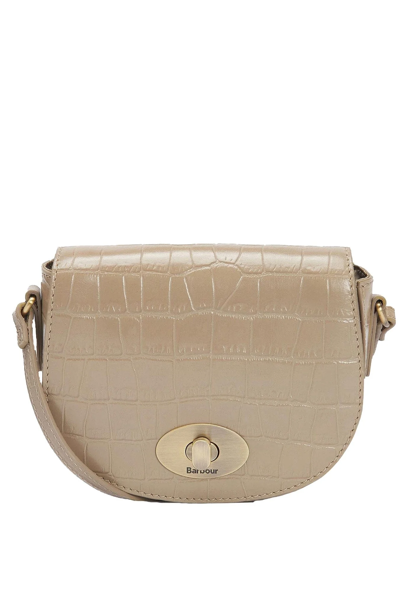 Eilein Leather Saddle Bag - Honey