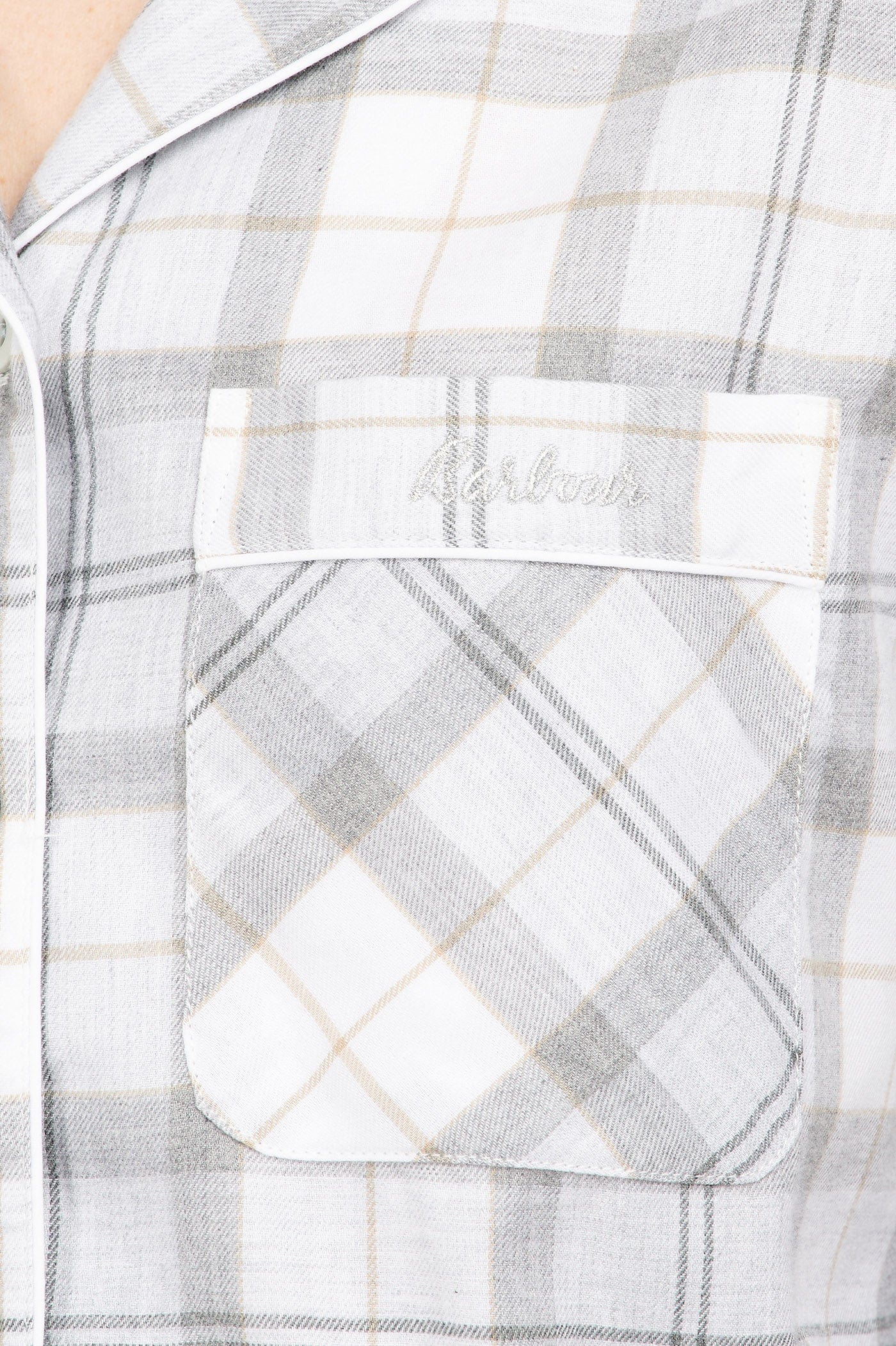 Ellery Pyjama Set - Light Grey Marl - Image 6