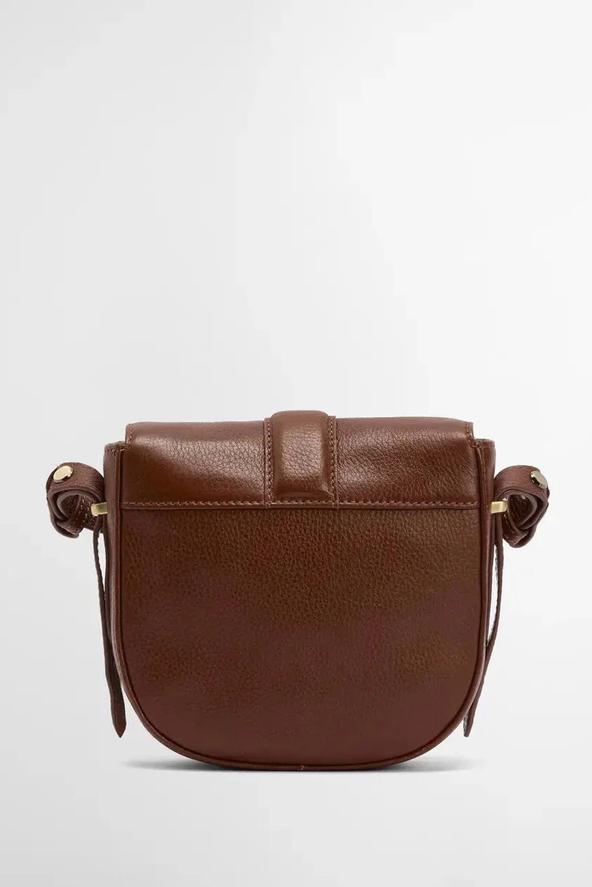 Elm Leather Crossbody Bag - Brown - Image 3