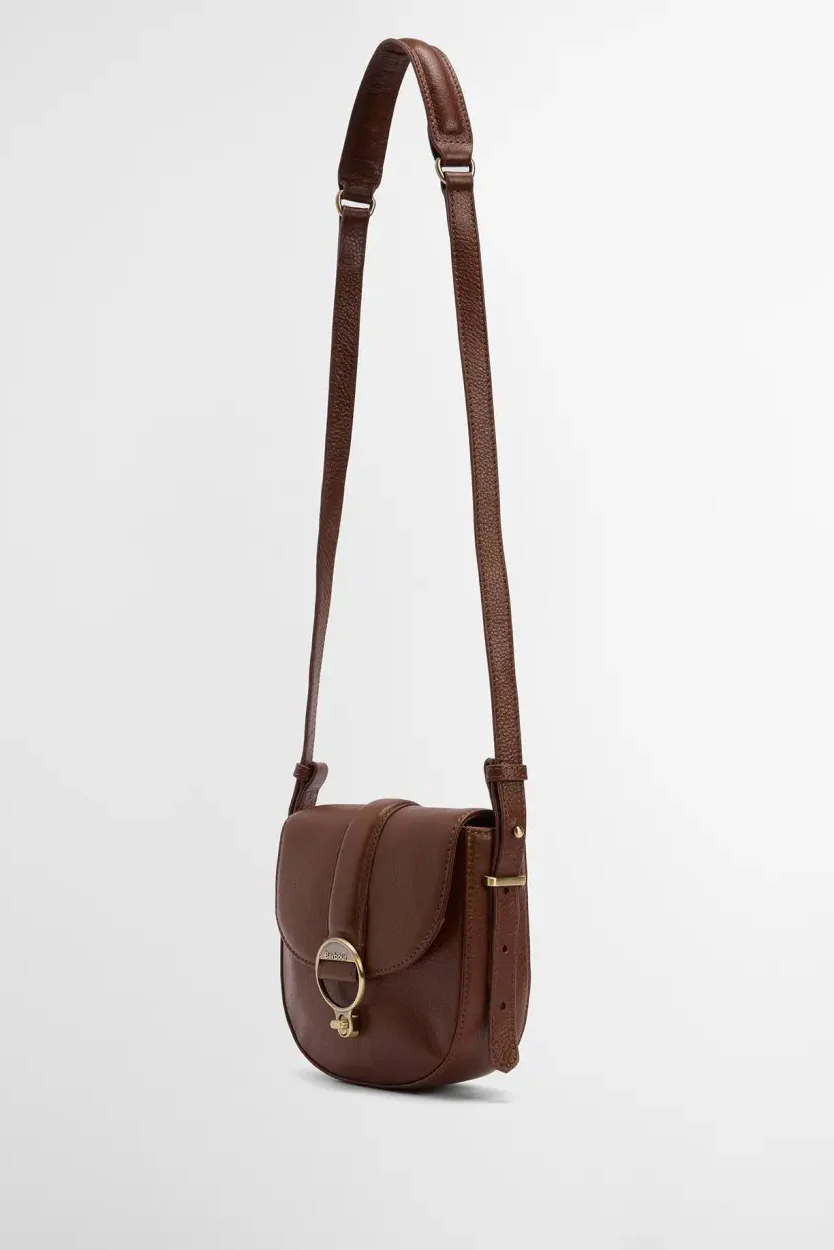 Elm Leather Crossbody Bag - Brown - Image 5