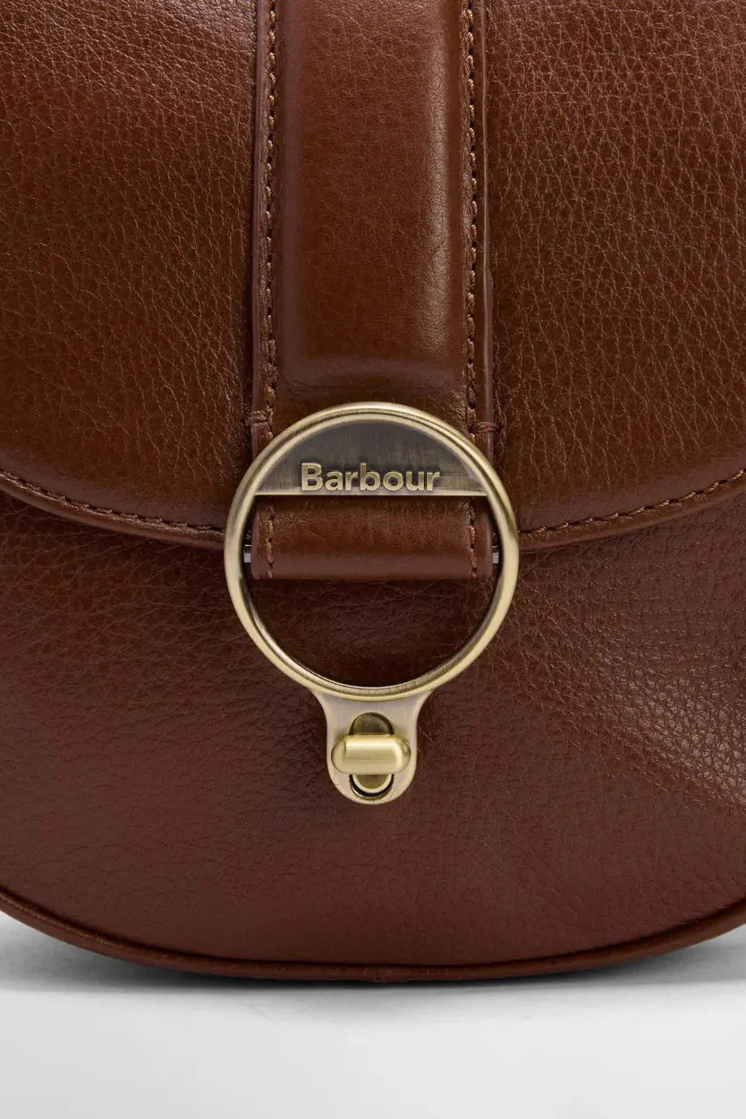 Elm Leather Crossbody Bag - Brown - Image 6