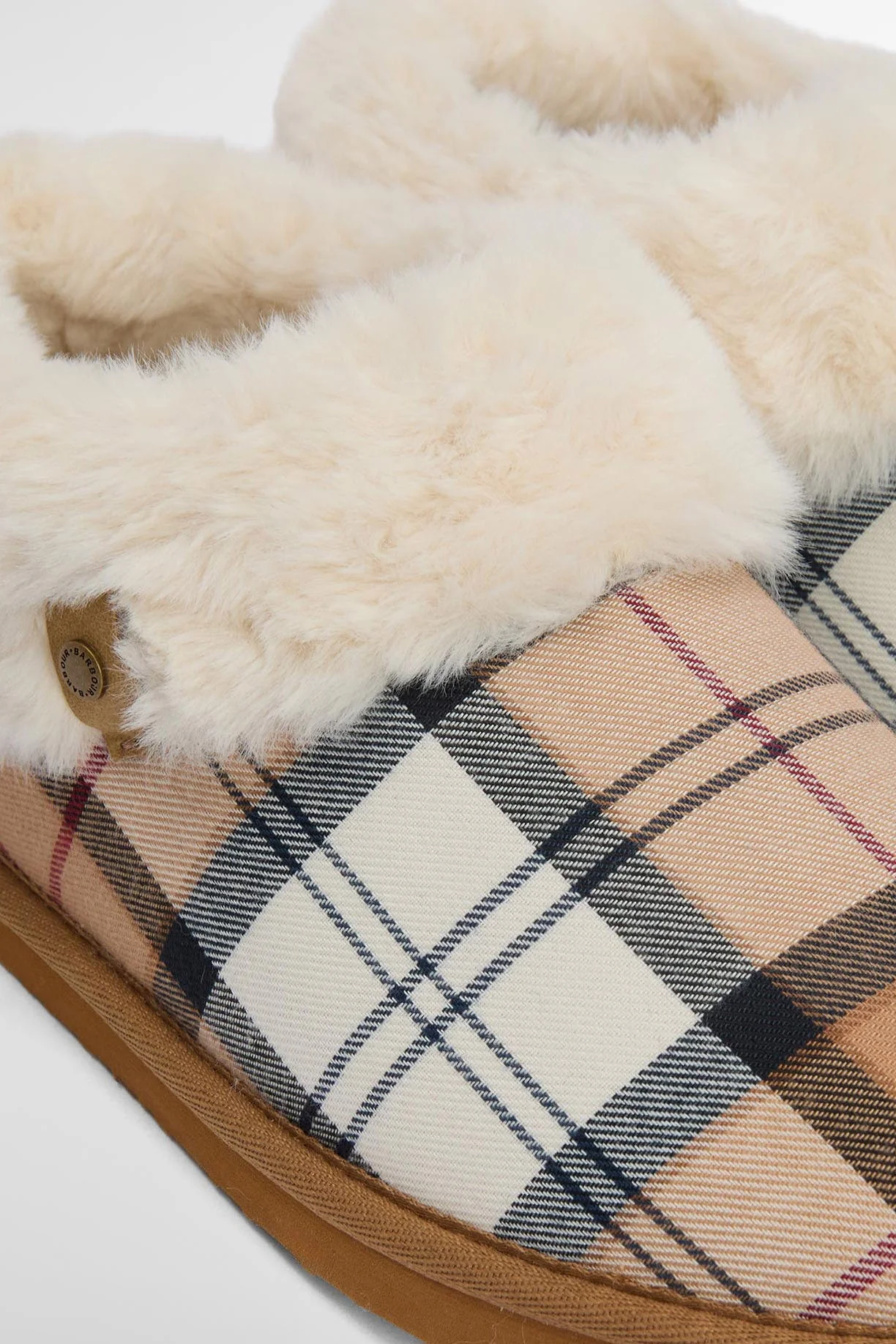 Eloise Tartan Slipper Boots - Hessian Tartan - Image 2