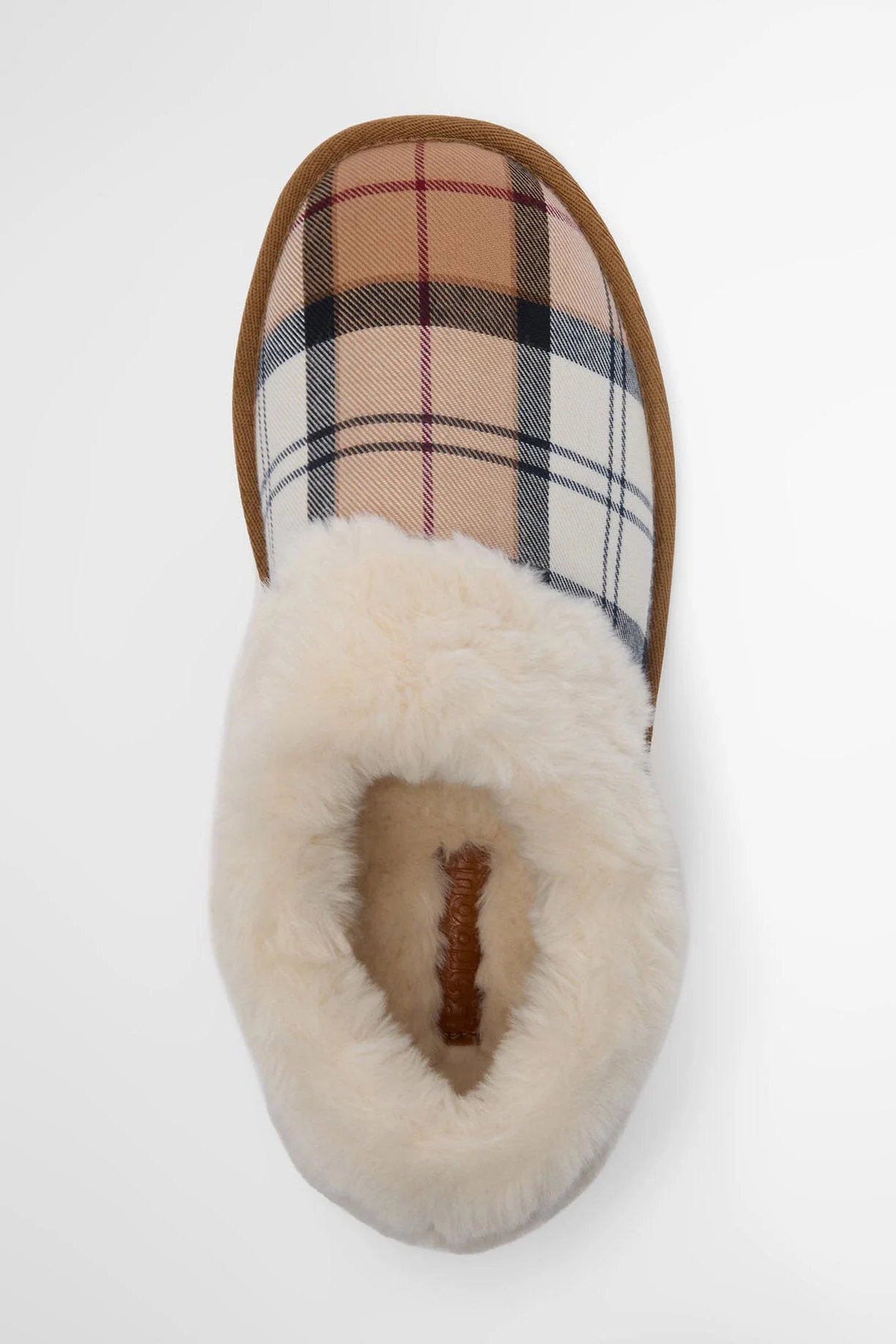 Eloise Tartan Slipper Boots - Hessian Tartan - Image 5