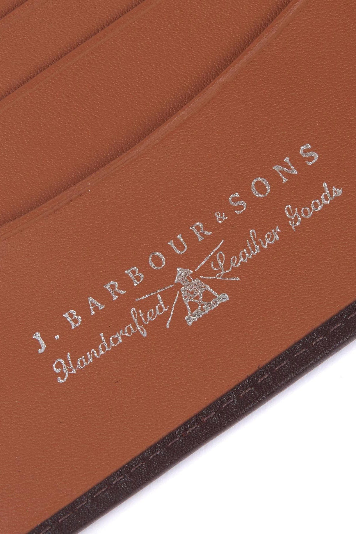Elvington Leather Billfold Coin Wallet - Brown/Tan - Image 4
