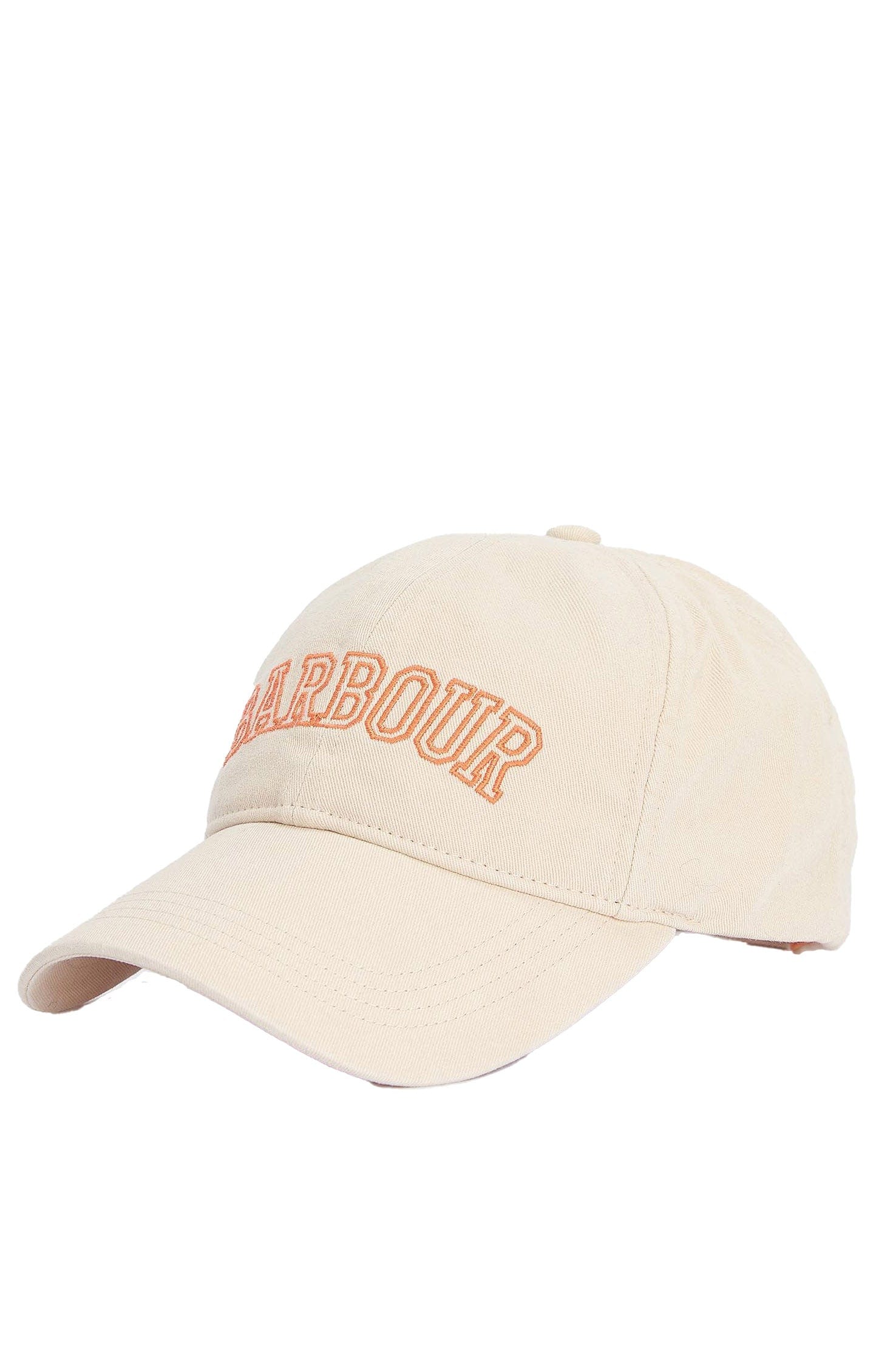 Emily Sports Cap - Parchment/Apricot Crush