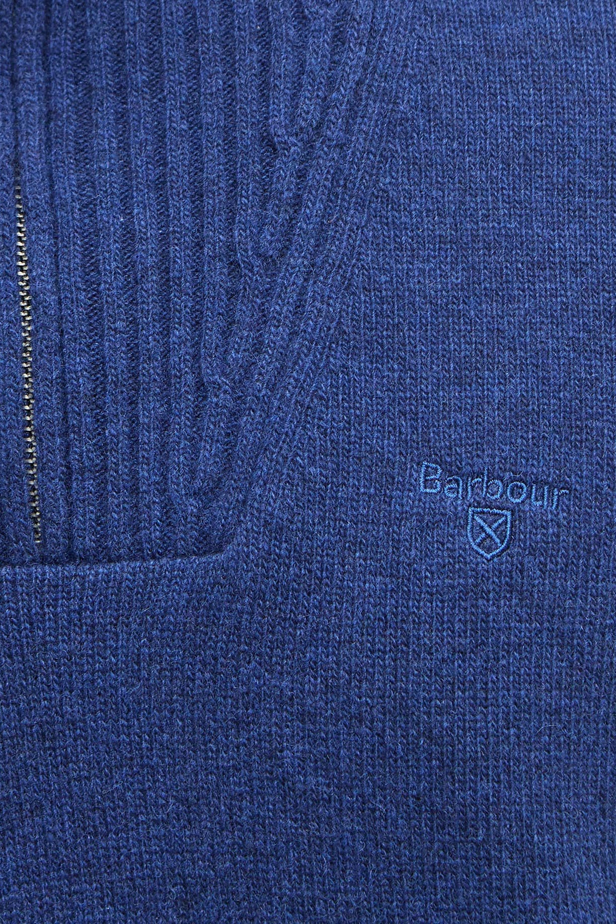 Essential Half-Zip Jumper - Atlantic Blue - Image 6